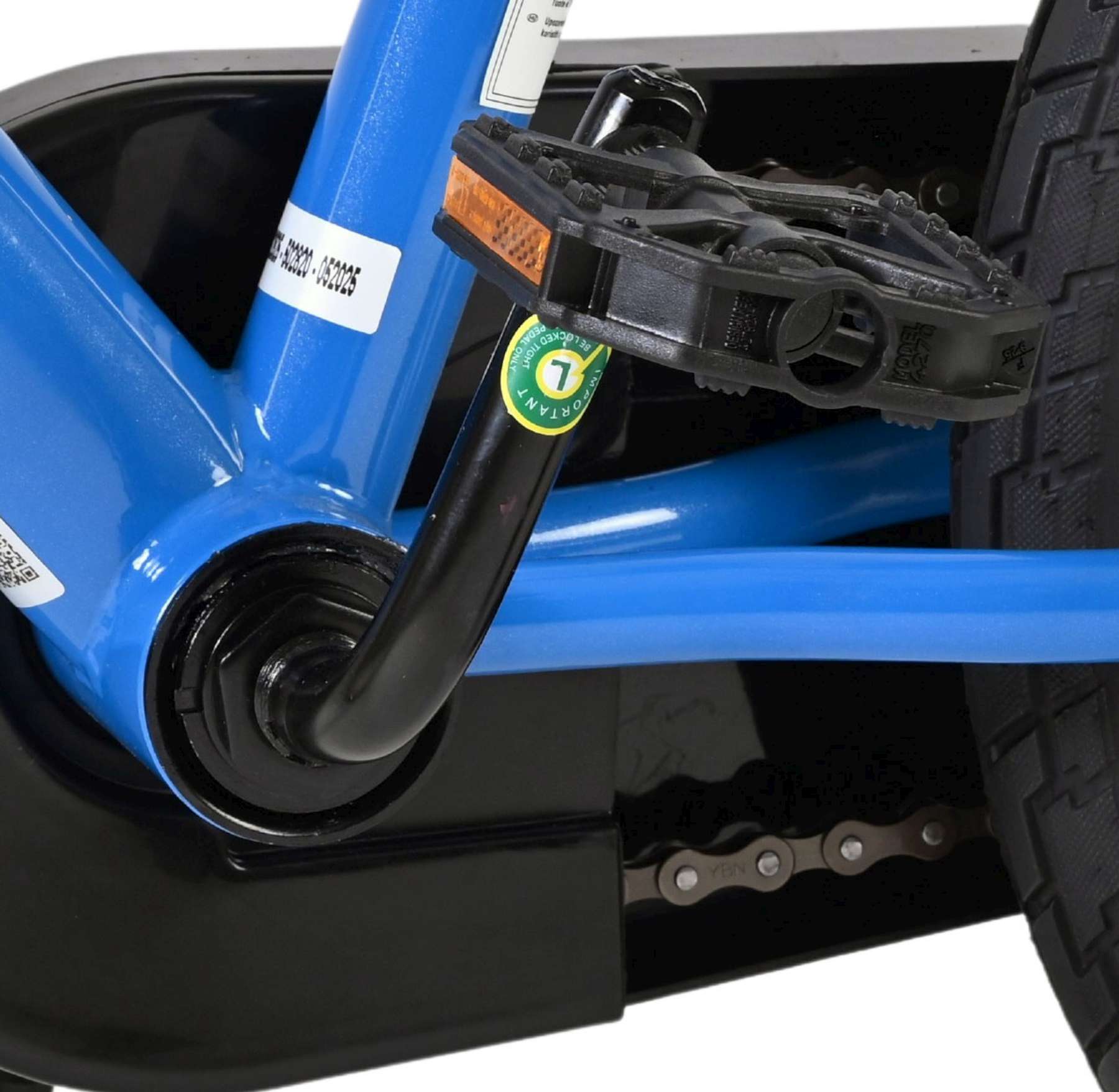 Rubble & Crew Kinderfiets - Jongens - 16 inch - Blauw - Twee handremmen 9 Rubble & Crew Kinderfiets - Jongens - 16 inch - Blauw - Twee handremmen - Afbeelding 9