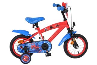 Spider-Man Kinderfiets - Jongens - 12 inch - Blauw/Rood