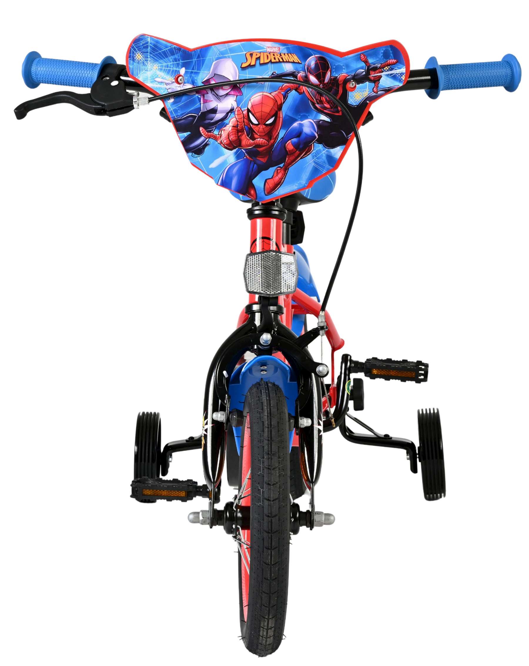 Spider-Man Kinderfiets - Jongens - 12 inch - Blauw/Rood 6 Spider-Man Kinderfiets - Jongens - 12 inch - Blauw/Rood - Afbeelding 6