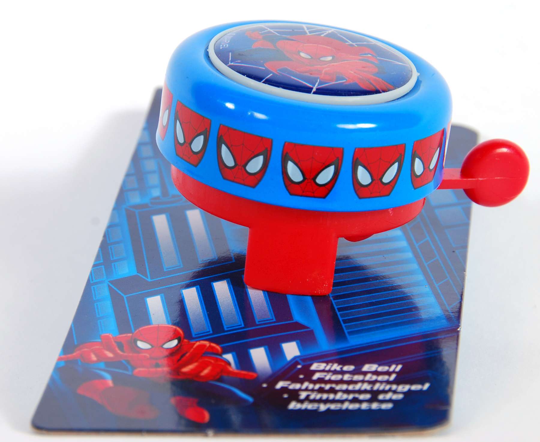 Spider-Man Fietsbel - Jongens - Blauw 2 Spider-Man Fietsbel - Jongens - Blauw - Afbeelding 2