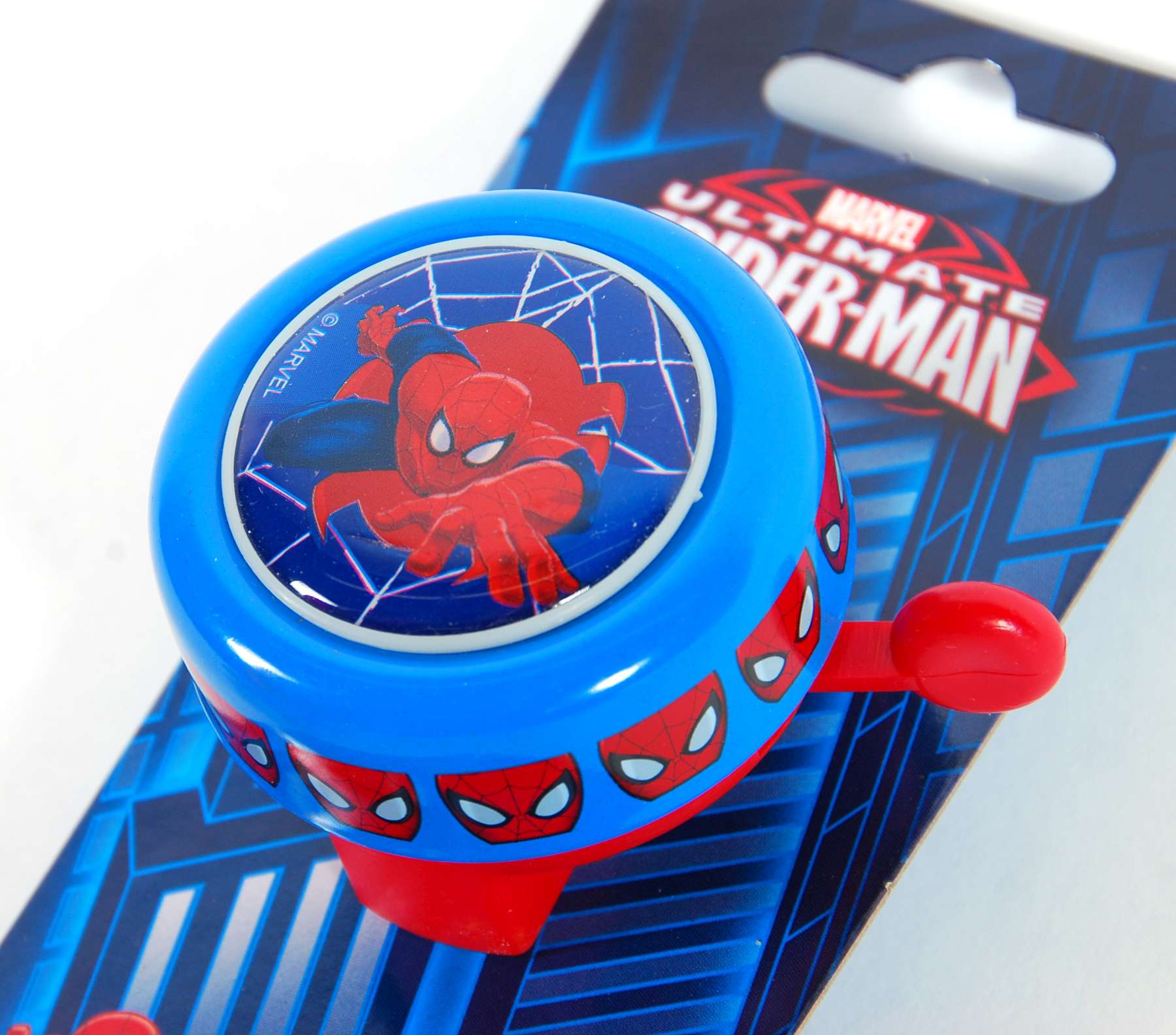 Spider-Man Fietsbel - Jongens - Blauw 3 Spider-Man Fietsbel - Jongens - Blauw - Afbeelding 3