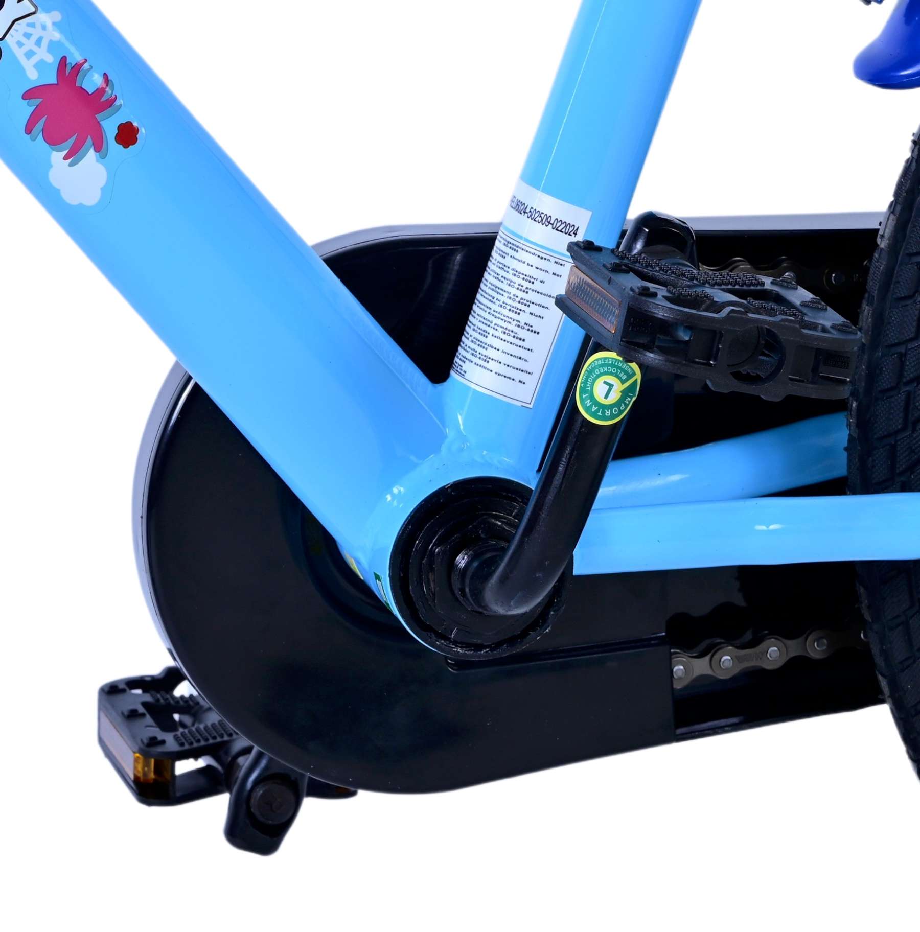 Spidey Kinderfiets - Jongens - 16 inch - Blauw - Twee handremmen 9 Spidey Kinderfiets - Jongens - 16 inch - Blauw - Twee handremmen - Afbeelding 9