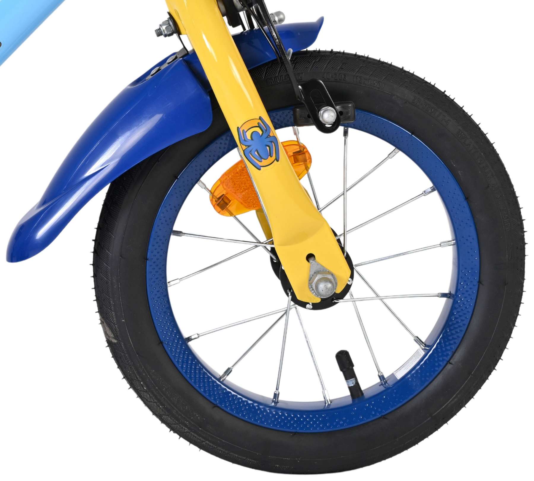 Spidey Kinderfiets - Jongens - 12 inch - Blauw 3 Spidey Kinderfiets - Jongens - 12 inch - Blauw - Afbeelding 3
