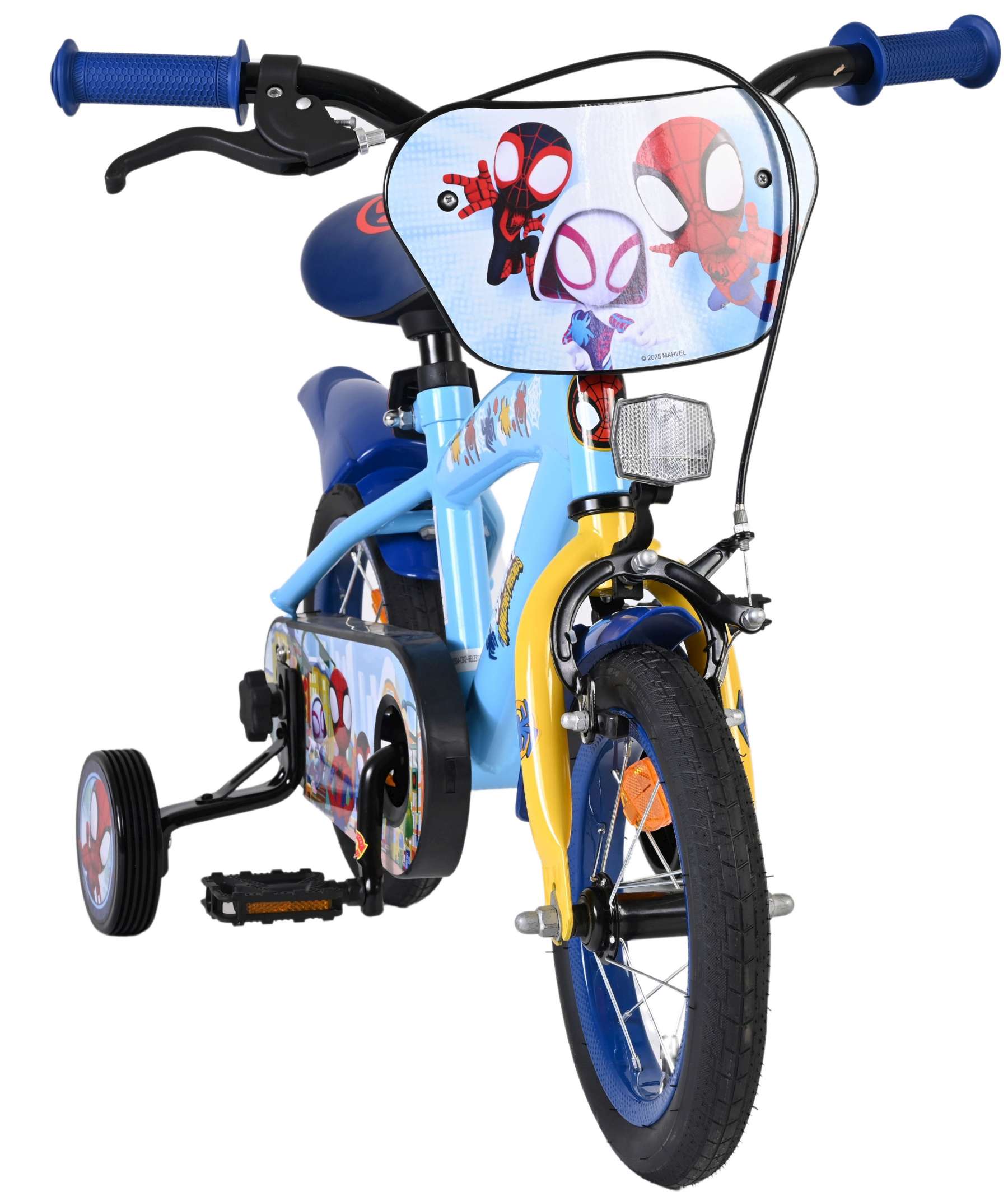 Spidey Kinderfiets - Jongens - 12 inch - Blauw 5 Spidey Kinderfiets - Jongens - 12 inch - Blauw - Afbeelding 5