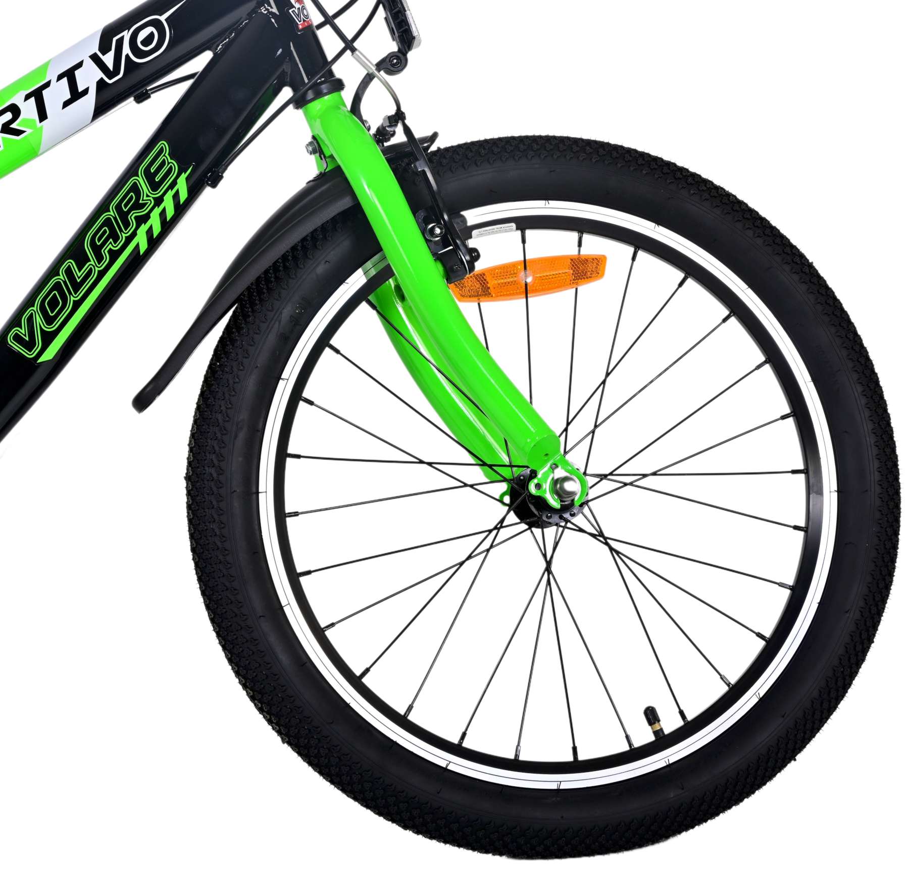 Volare Sportivo Kinderfiets - Jongens - 20 inch - Groen - 7 versnellingen 4 Volare Sportivo Kinderfiets - Jongens - 20 inch - Groen - 7 versnellingen - Afbeelding 4