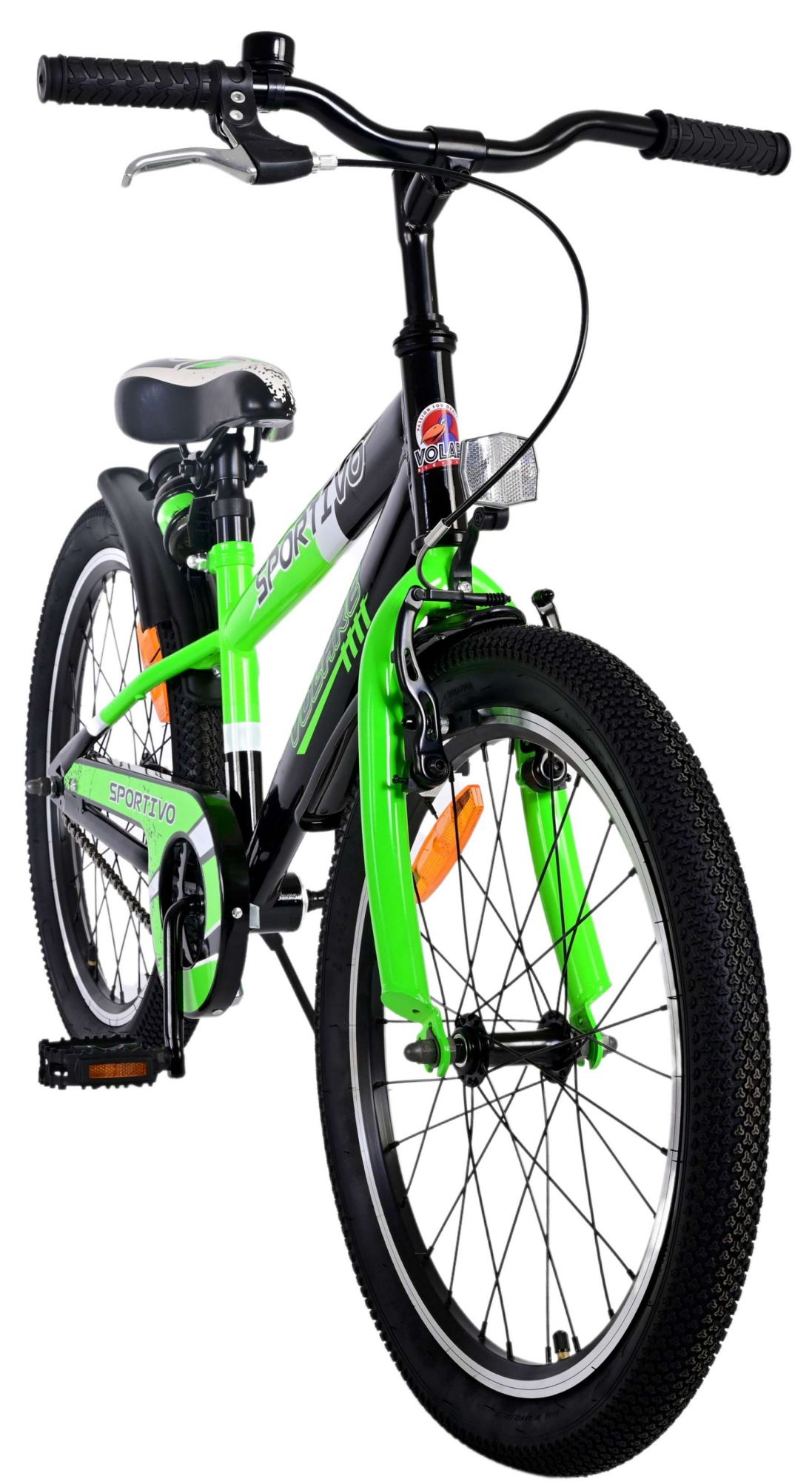 Volare Sportivo Kinderfiets - Jongens - 20 inch - Groen 6 Volare Sportivo Kinderfiets - Jongens - 20 inch - Groen - Afbeelding 6