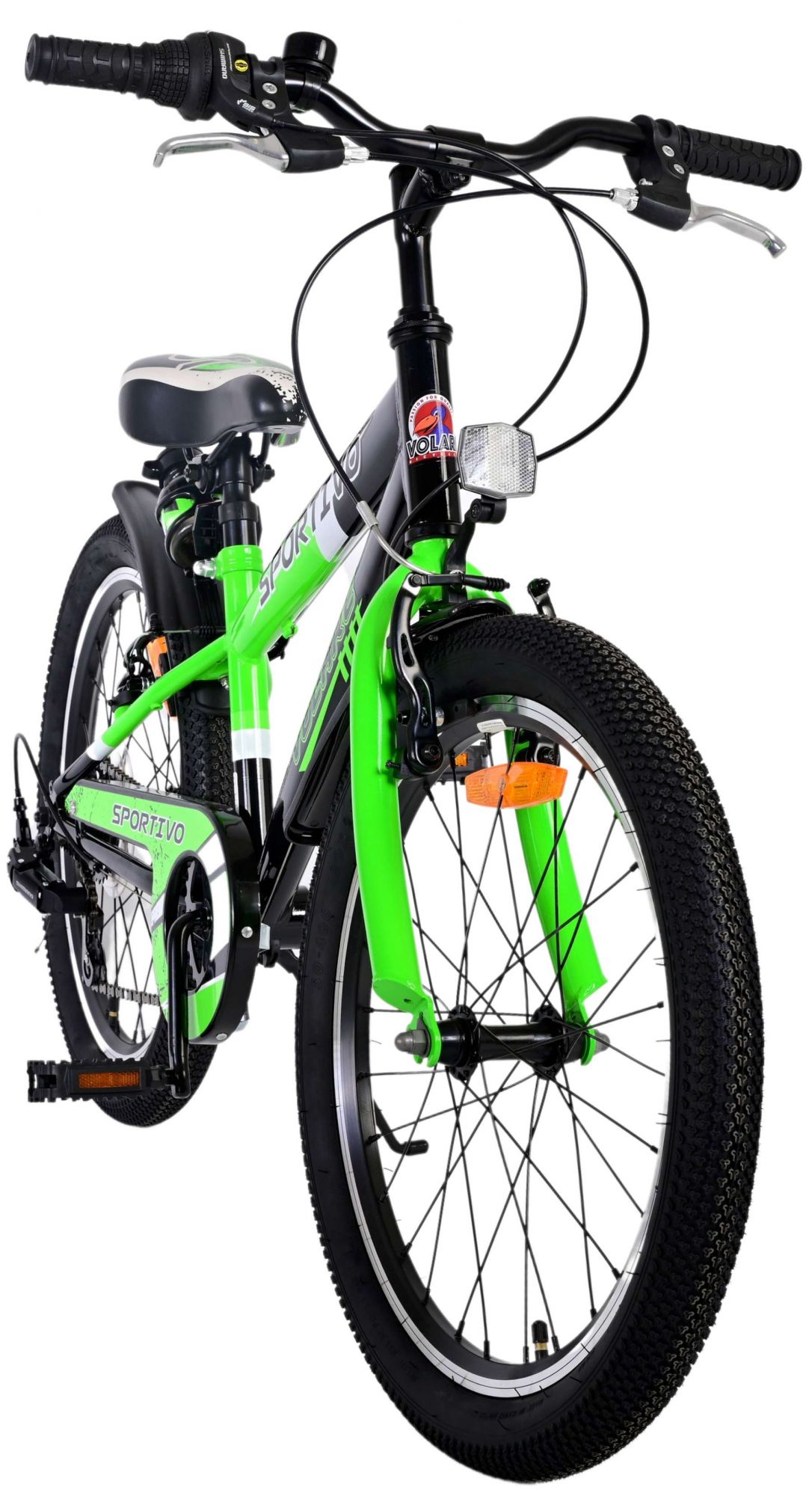 Volare Sportivo Kinderfiets - Jongens - 20 inch - Groen - 7 versnellingen 7 Volare Sportivo Kinderfiets - Jongens - 20 inch - Groen - 7 versnellingen - Afbeelding 7