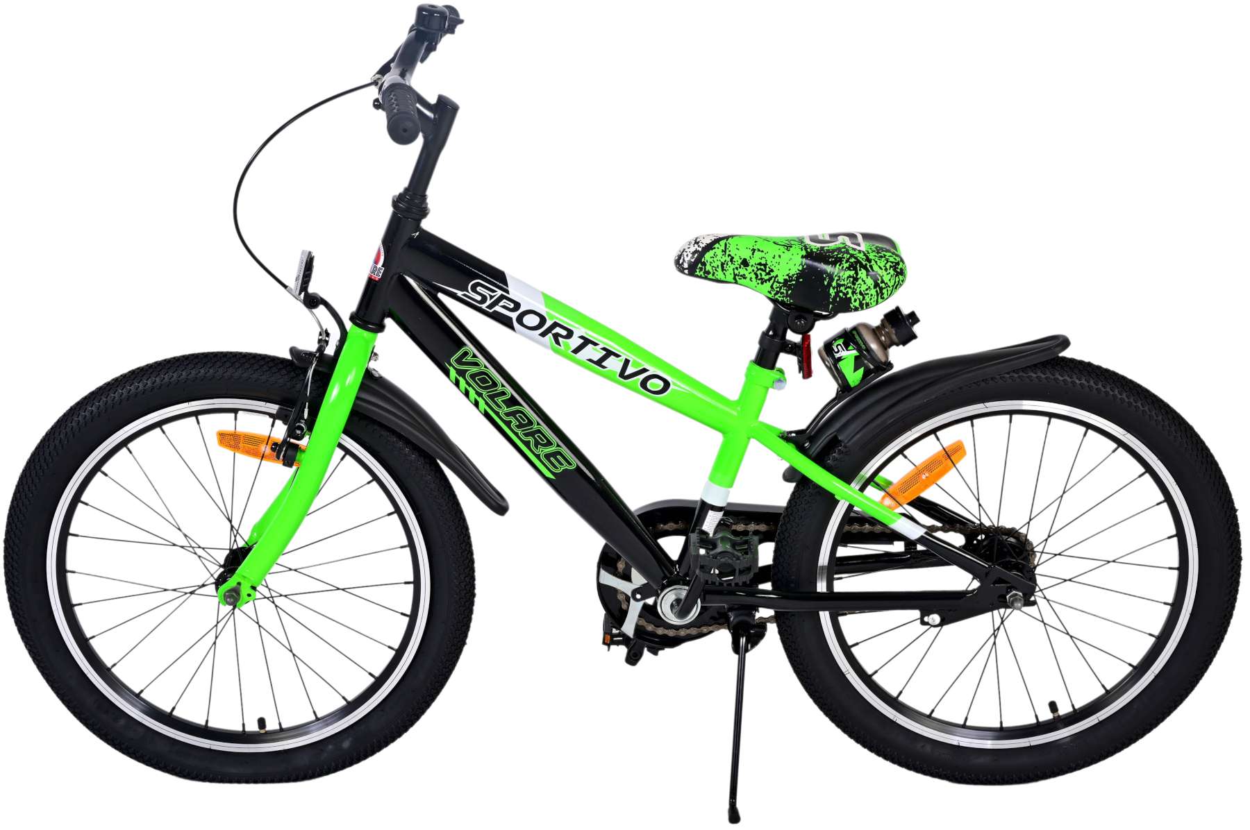 Volare Sportivo Kinderfiets - Jongens - 20 inch - Groen 8 Volare Sportivo Kinderfiets - Jongens - 20 inch - Groen - Afbeelding 8