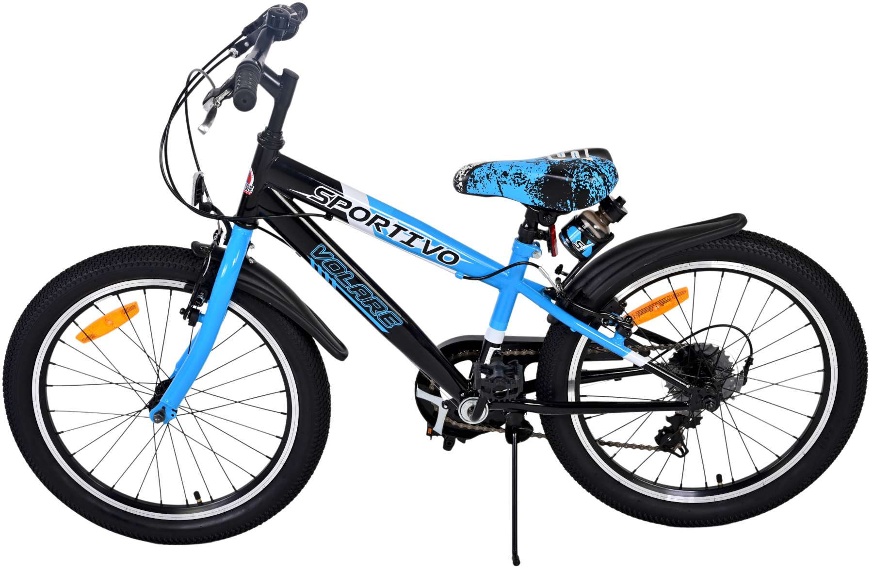 Volare Sportivo Kinderfiets - Jongens - 20 inch - Blauw - 7 versnellingen 9 Volare Sportivo Kinderfiets - Jongens - 20 inch - Blauw - 7 versnellingen - Afbeelding 9