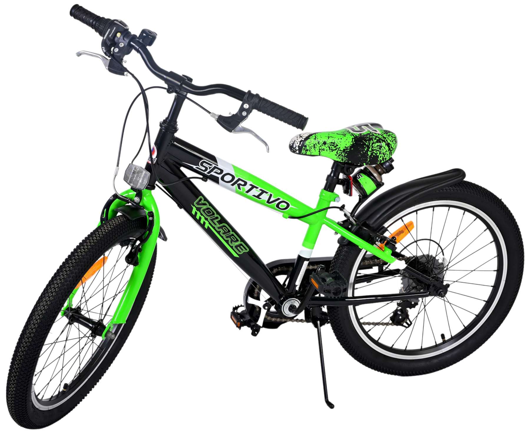 Volare Sportivo Kinderfiets - Jongens - 20 inch - Groen - 7 versnellingen 10 Volare Sportivo Kinderfiets - Jongens - 20 inch - Groen - 7 versnellingen - Afbeelding 10