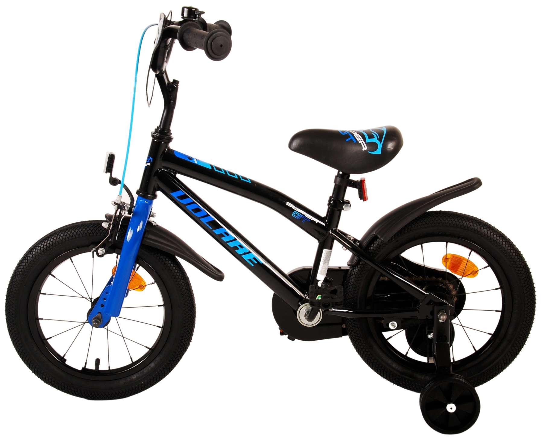 Volare Super GT Kinderfiets - Jongens - 14 inch - Blauw 13 Volare Super GT Kinderfiets - Jongens - 14 inch - Blauw - Afbeelding 13