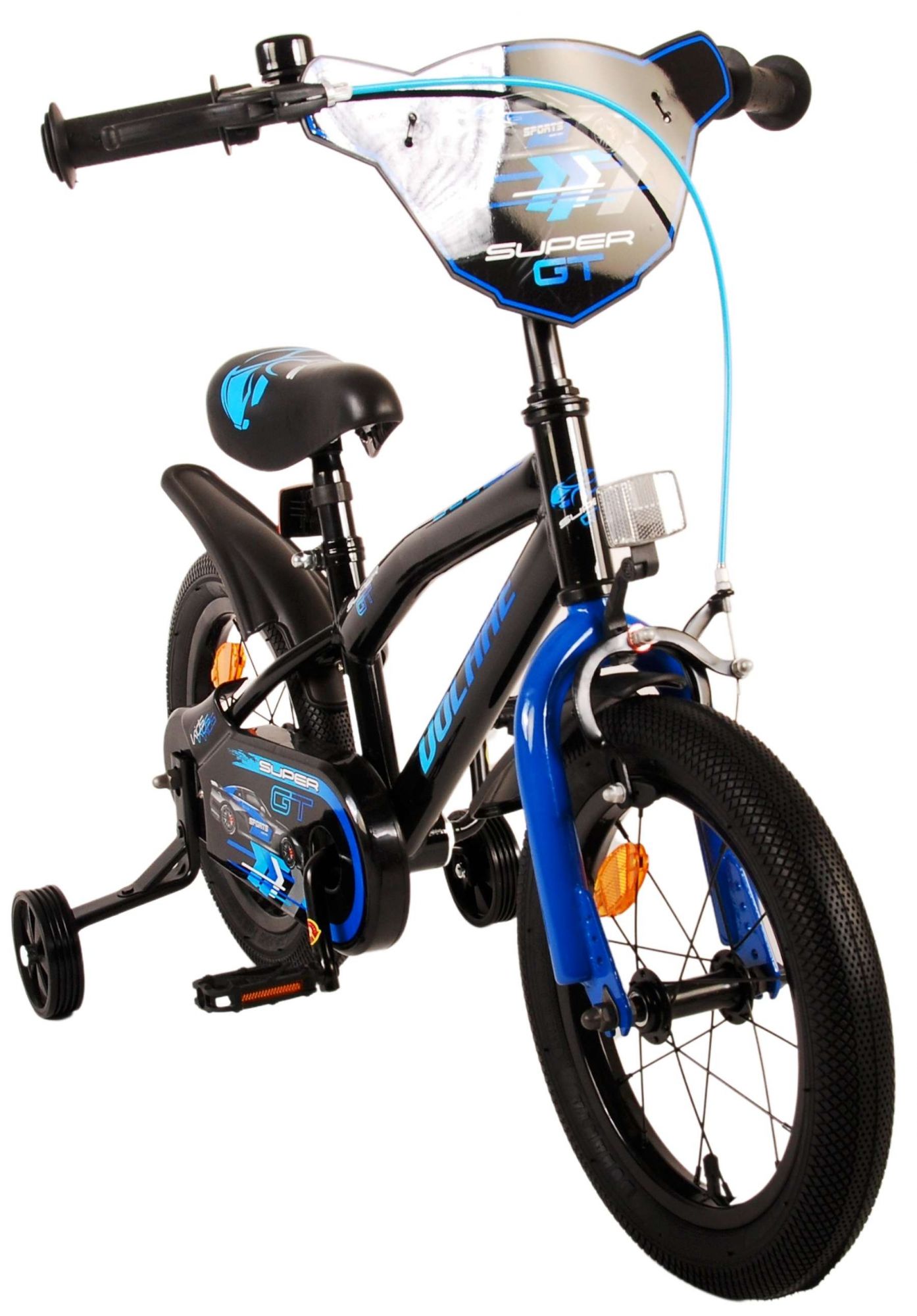 Volare Super GT Kinderfiets - Jongens - 14 inch - Blauw 10 Volare Super GT Kinderfiets - Jongens - 14 inch - Blauw - Afbeelding 10