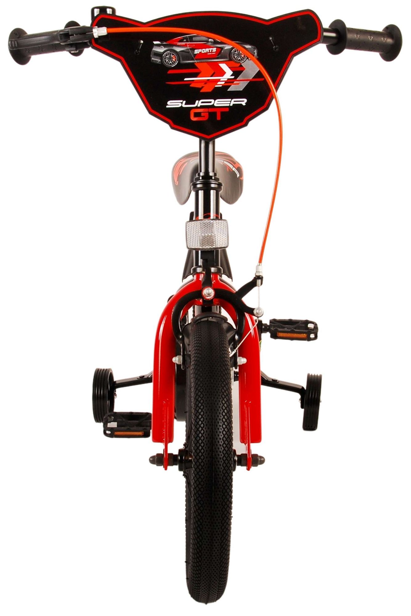 Volare Super GT Kinderfiets - Jongens - 14 inch - Rood 11 Volare Super GT Kinderfiets - Jongens - 14 inch - Rood - Afbeelding 11