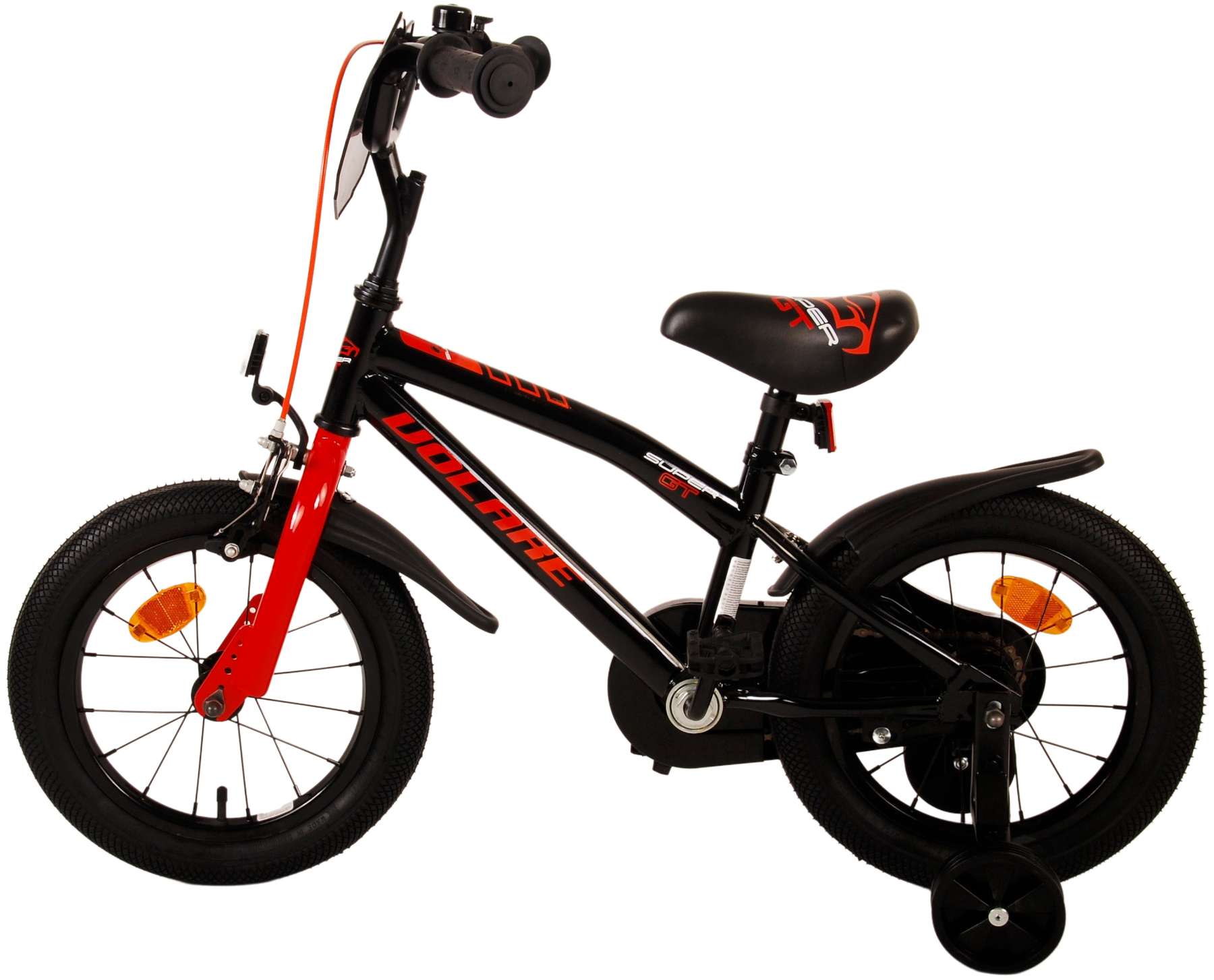 Volare Super GT Kinderfiets - Jongens - 14 inch - Rood 13 Volare Super GT Kinderfiets - Jongens - 14 inch - Rood - Afbeelding 13