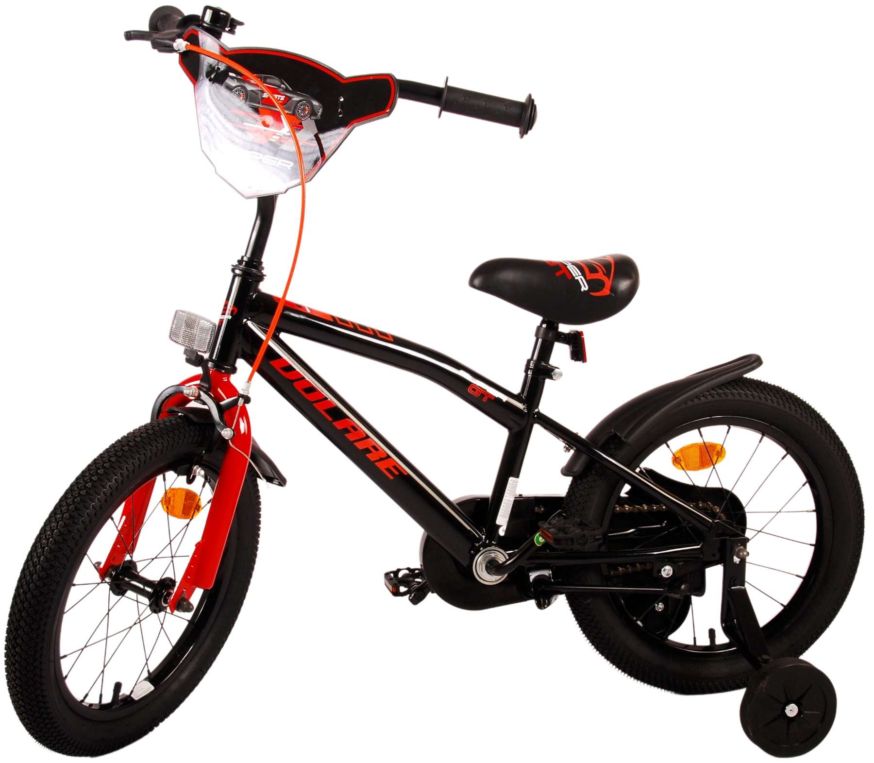 Volare Super GT Kinderfiets - Jongens - 16 inch - Rood 14 Volare Super GT Kinderfiets - Jongens - 16 inch - Rood - Afbeelding 14