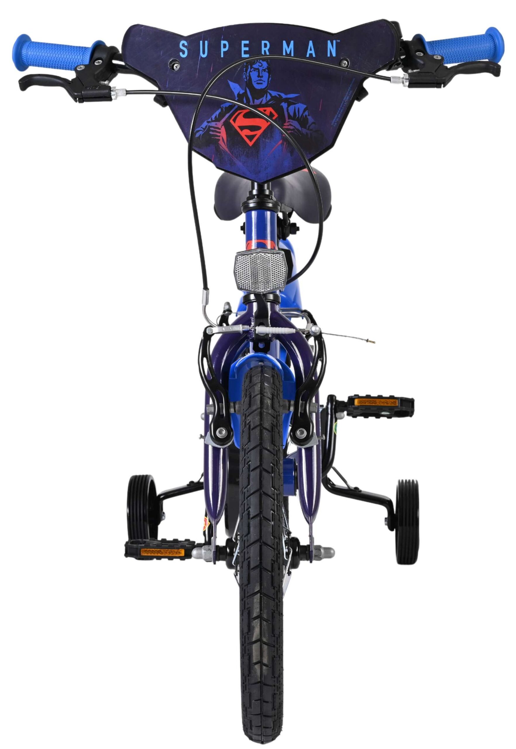 Superman Kinderfiets - Jongens - 16 inch - Blauw - Twee handremmen 6 Superman Kinderfiets - Jongens - 16 inch - Blauw - Twee handremmen - Afbeelding 6