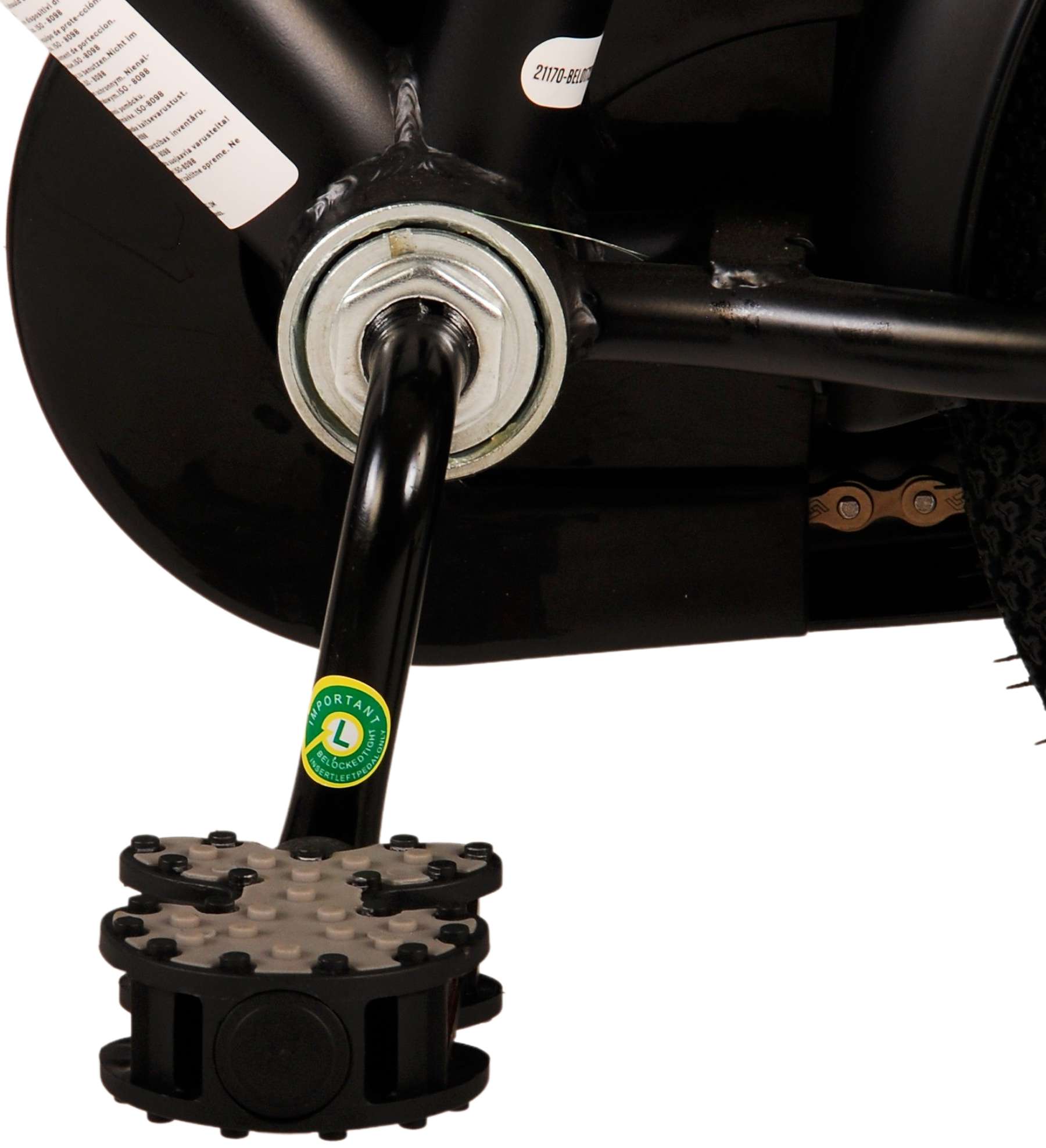 Volare Thombike Kinderfiets - Jongens - 12 inch - Zwart Blauw 14 Volare Thombike Kinderfiets - Jongens - 12 inch - Zwart Blauw - Afbeelding 14