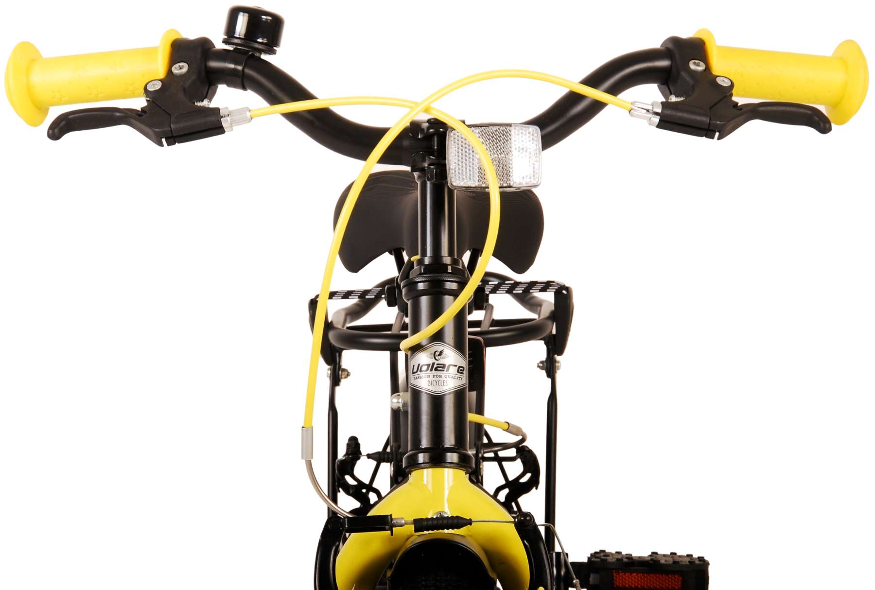 Volare Thombike Kinderfiets - Jongens - 12 inch - Zwart Geel 12 Volare Thombike Kinderfiets - Jongens - 12 inch - Zwart Geel - Afbeelding 12