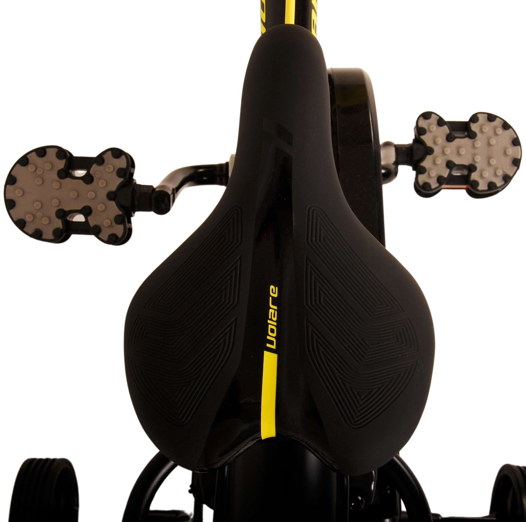 Volare Thombike Kinderfiets - Jongens - 12 inch - Zwart Geel 9 Volare Thombike Kinderfiets - Jongens - 12 inch - Zwart Geel - Afbeelding 9