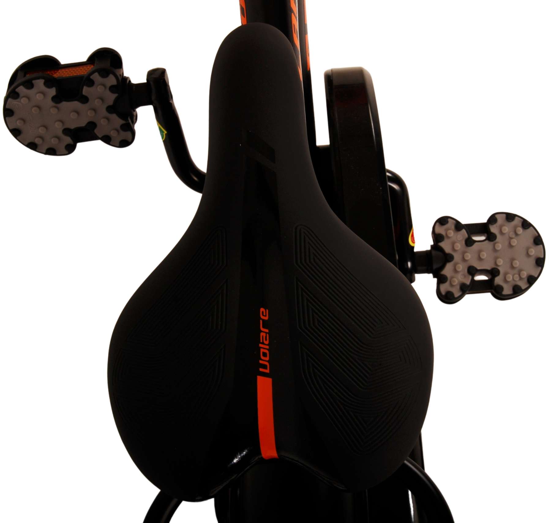 Volare Thombike Kinderfiets - Jongens - 12 inch - Zwart Oranje 9 Volare Thombike Kinderfiets - Jongens - 12 inch - Zwart Oranje - Afbeelding 9