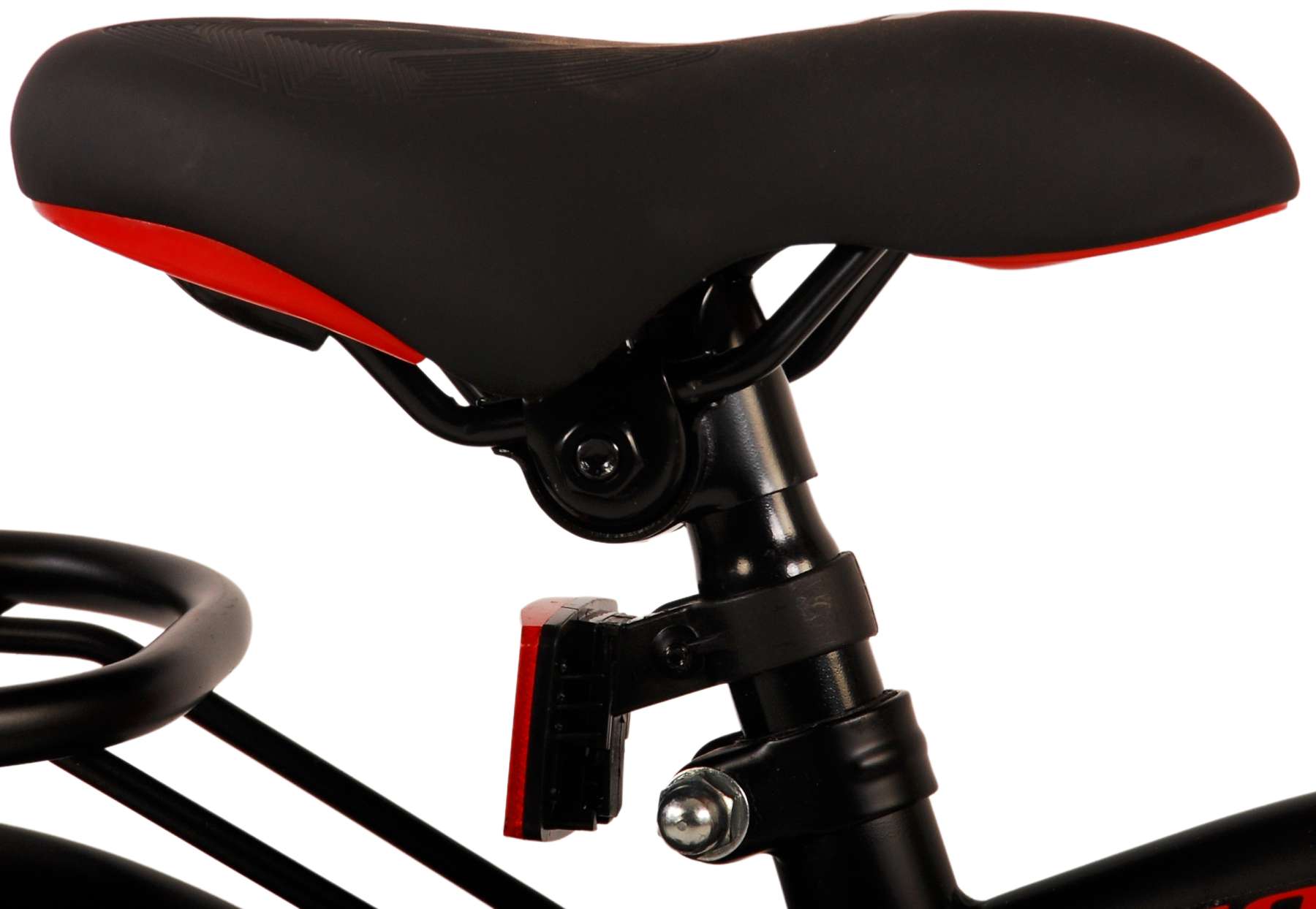 Volare Thombike Kinderfiets - Jongens - 12 inch - Zwart Rood 8 Volare Thombike Kinderfiets - Jongens - 12 inch - Zwart Rood - Afbeelding 8