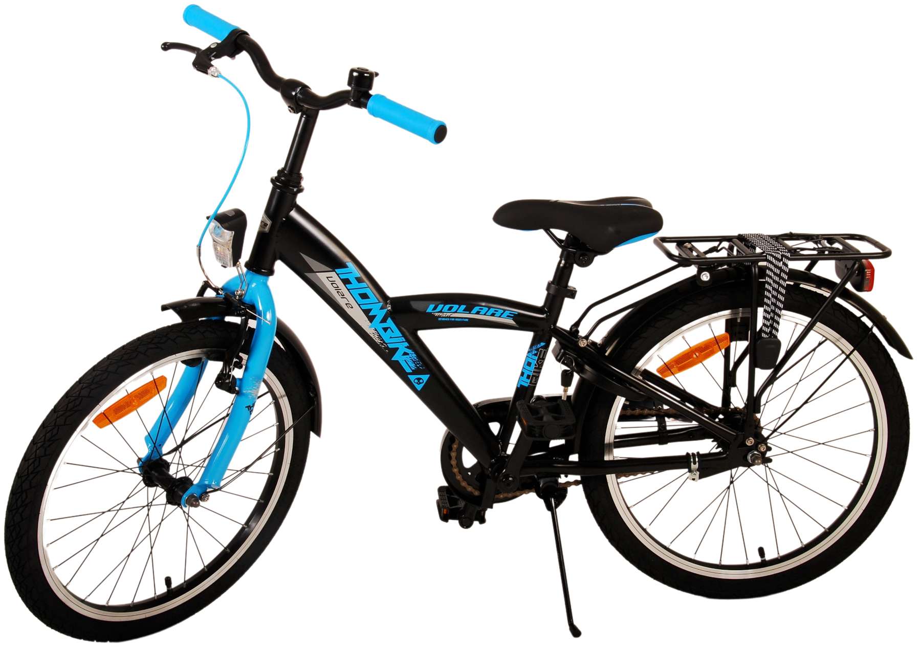 Volare Thombike Kinderfiets - Jongens - 20 inch - Zwart Blauw 14 Volare Thombike Kinderfiets - Jongens - 20 inch - Zwart Blauw - Afbeelding 14