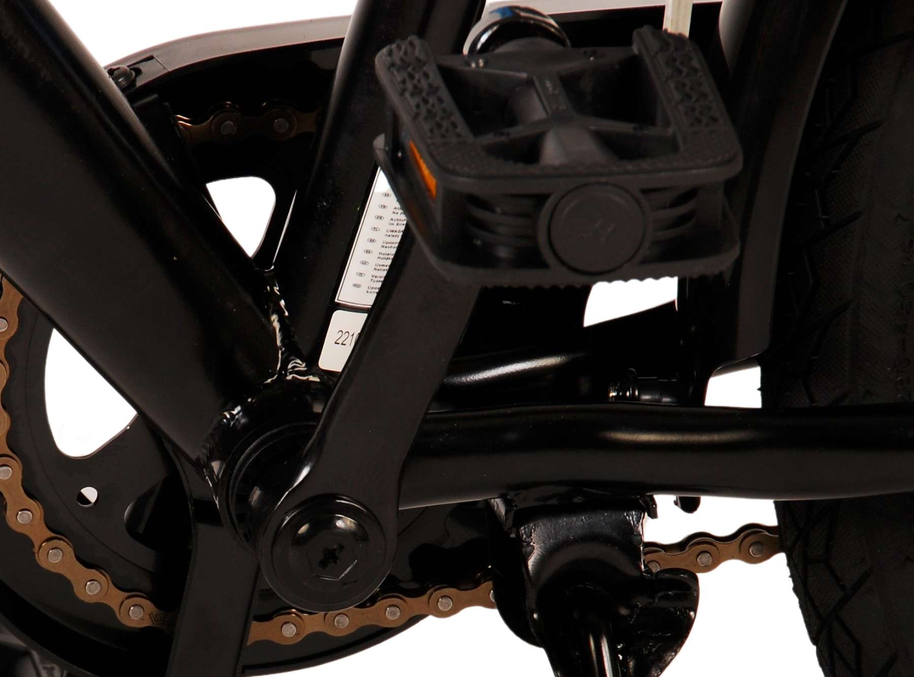 Volare Thombike Kinderfiets - Jongens - 20 inch - Zwart Blauw 15 Volare Thombike Kinderfiets - Jongens - 20 inch - Zwart Blauw - Afbeelding 15