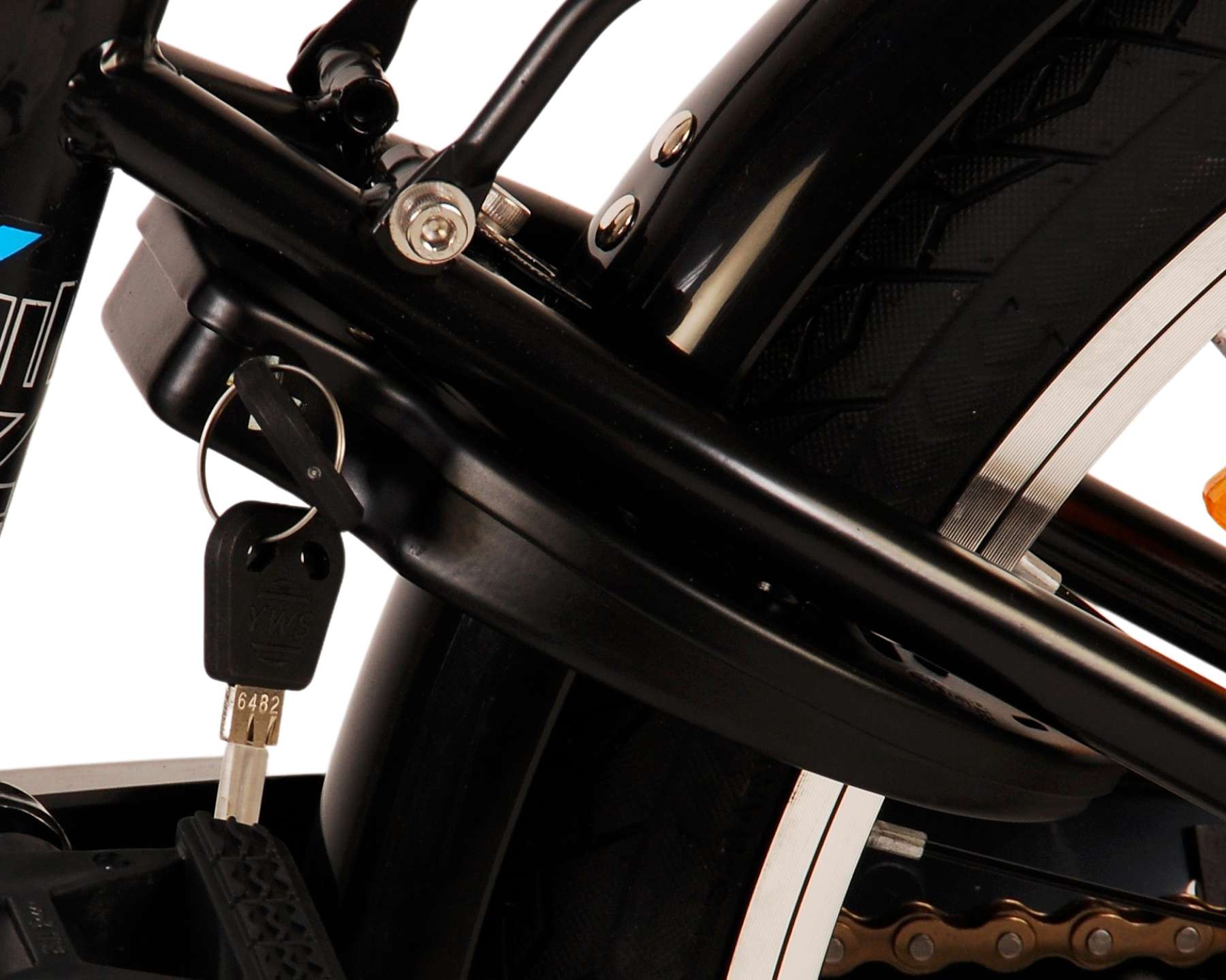 Volare Thombike Kinderfiets - Jongens - 20 inch - Zwart Blauw 17 Volare Thombike Kinderfiets - Jongens - 20 inch - Zwart Blauw - Afbeelding 17