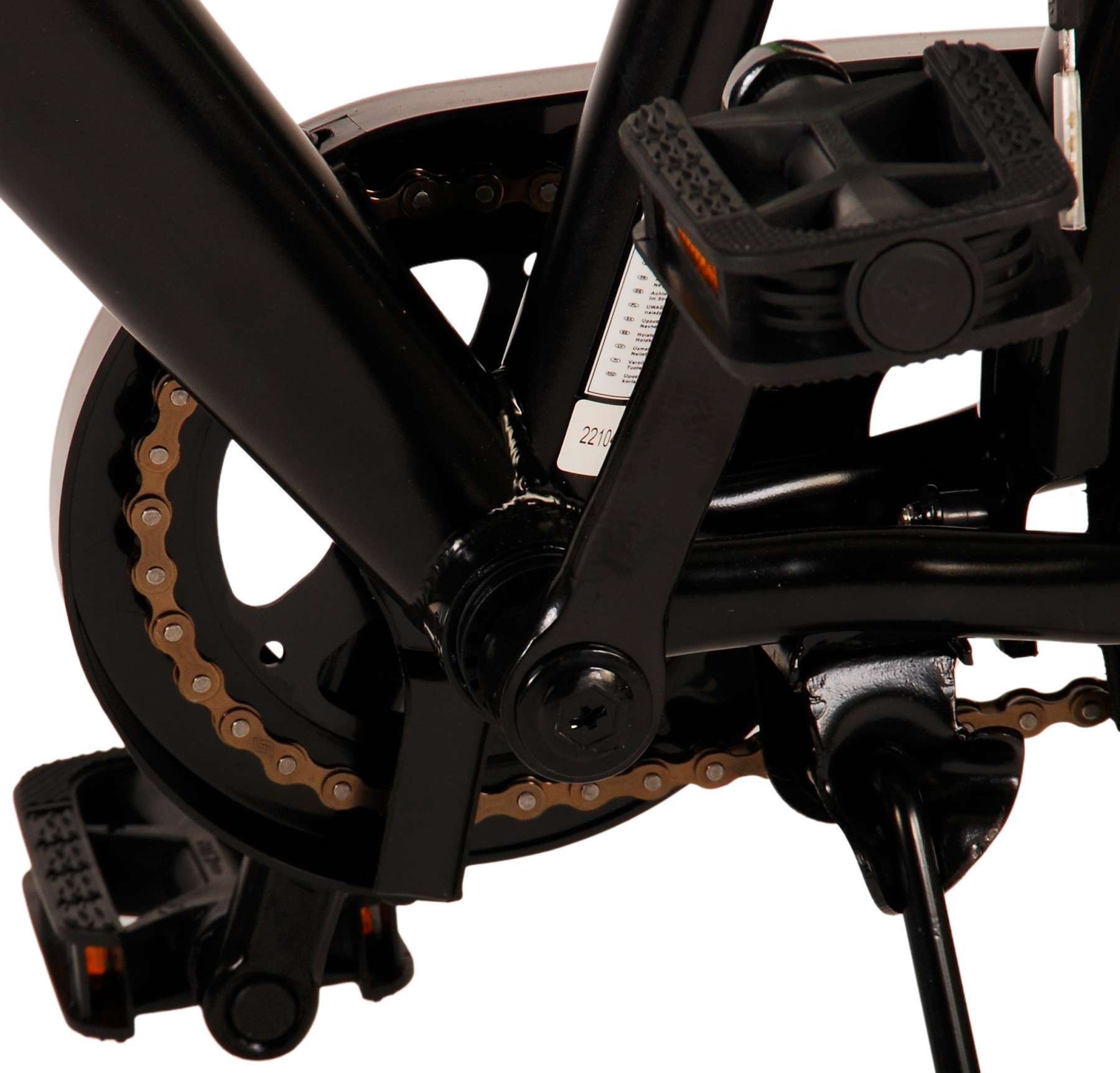 Volare Thombike Kinderfiets - Jongens - 20 inch - Zwart Groen 15 Volare Thombike Kinderfiets - Jongens - 20 inch - Zwart Groen - Afbeelding 15