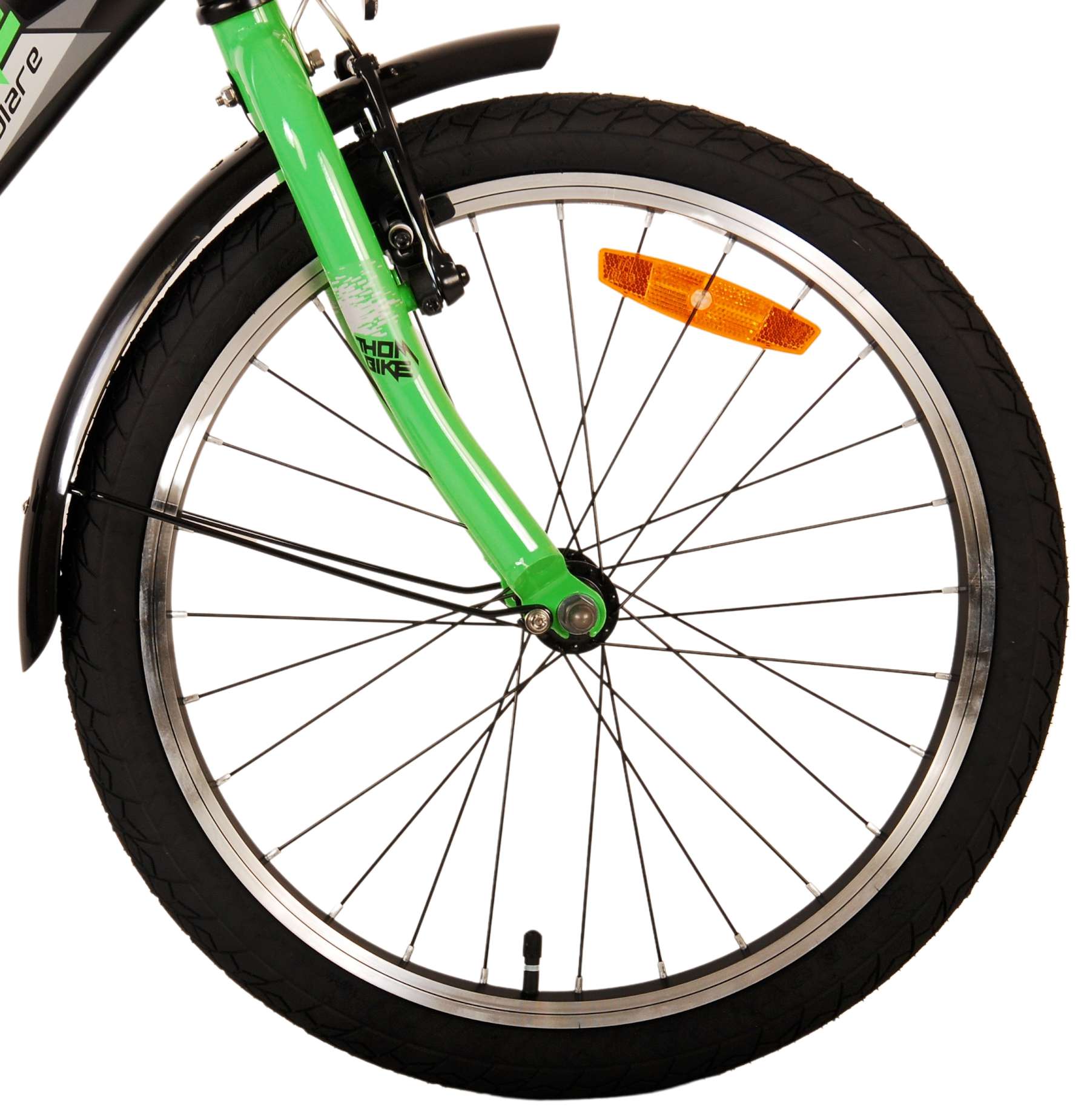 Volare Thombike Kinderfiets - Jongens - 20 inch - Zwart Groen 5 Volare Thombike Kinderfiets - Jongens - 20 inch - Zwart Groen - Afbeelding 5