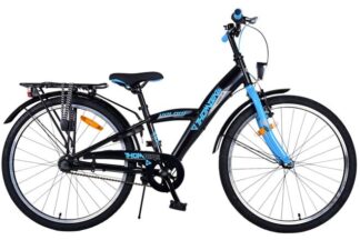 Volare Thombike Kinderfiets - Jongens - 24 inch - Zwart Blauw - 3 versnellingen