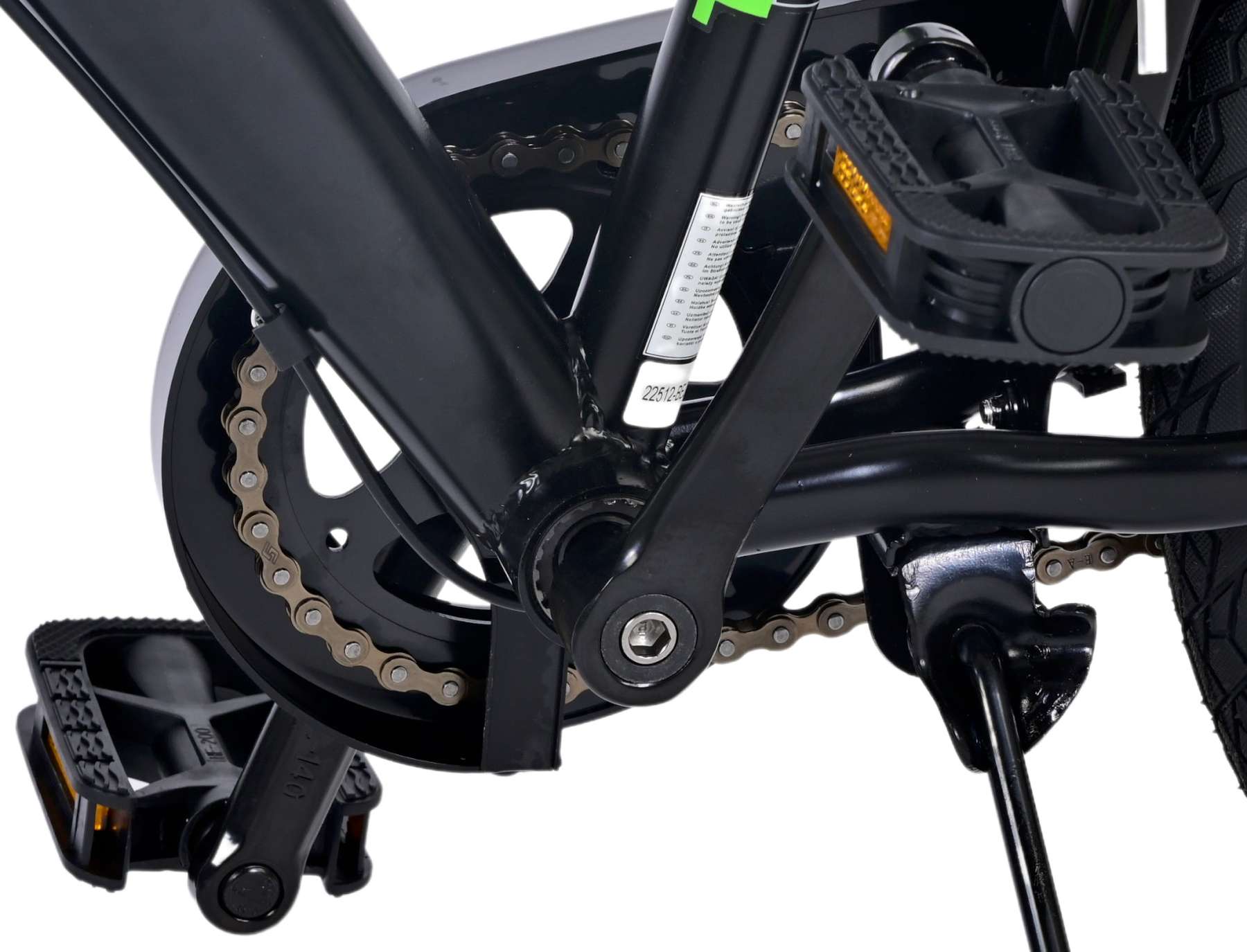 Volare Thombike Kinderfiets - Jongens - 24 inch - Groen Zwart - 3 versnellingen 12 Volare Thombike Kinderfiets - Jongens - 24 inch - Groen Zwart - 3 versnellingen - Afbeelding 12