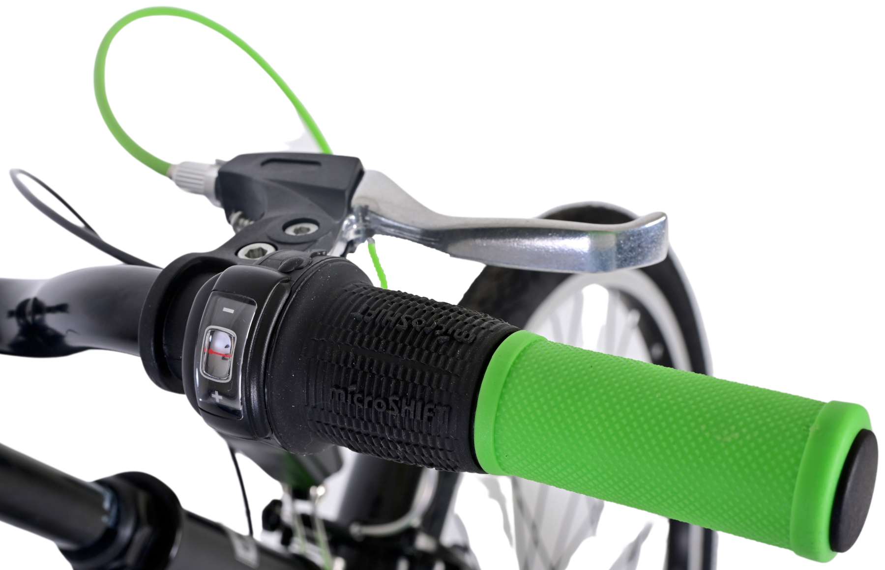 Volare Thombike Kinderfiets - Jongens - 24 inch - Groen Zwart - 3 versnellingen 6 Volare Thombike Kinderfiets - Jongens - 24 inch - Groen Zwart - 3 versnellingen - Afbeelding 6