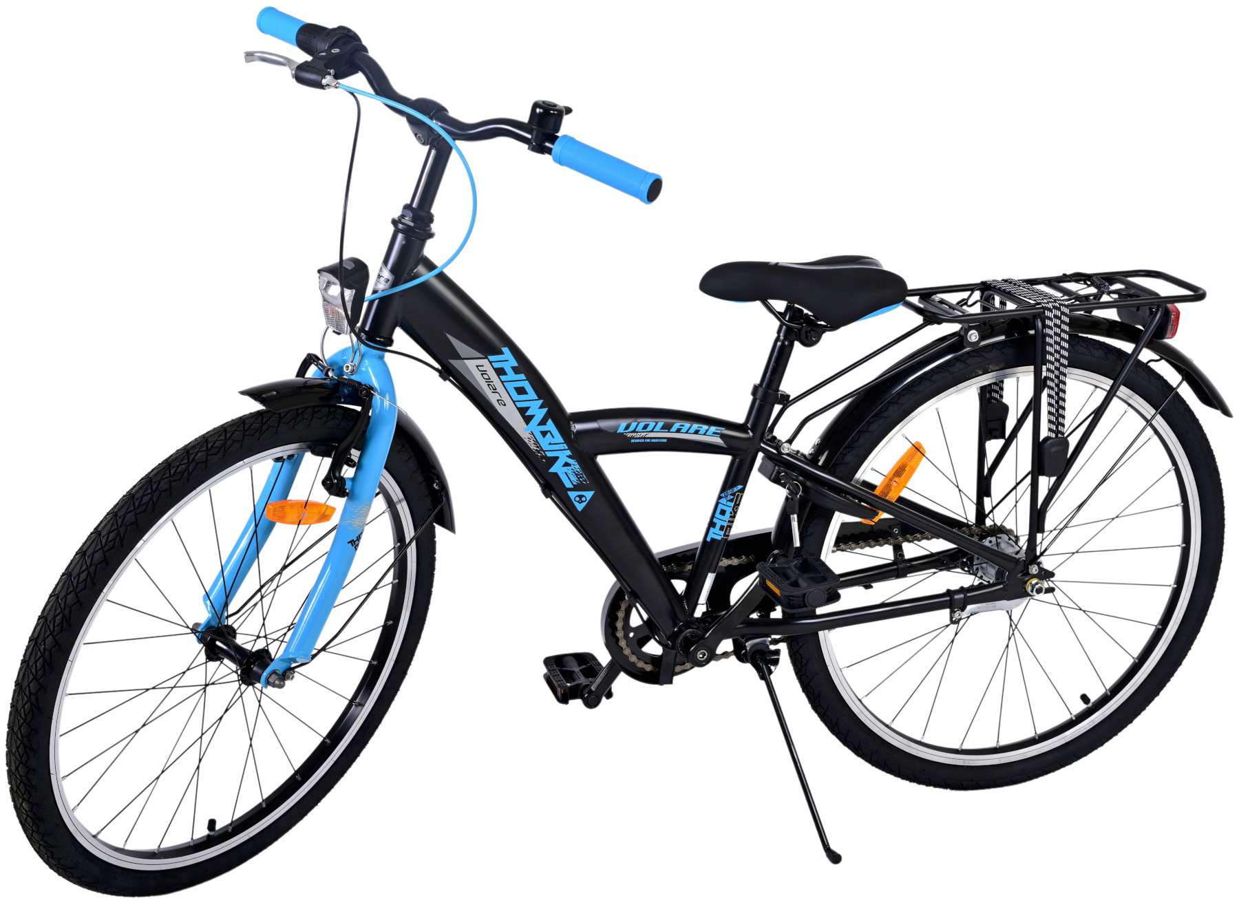 Volare Thombike Kinderfiets - Jongens - 24 inch - Zwart Blauw - 3 versnellingen 9 Volare Thombike Kinderfiets - Jongens - 24 inch - Zwart Blauw - 3 versnellingen - Afbeelding 9
