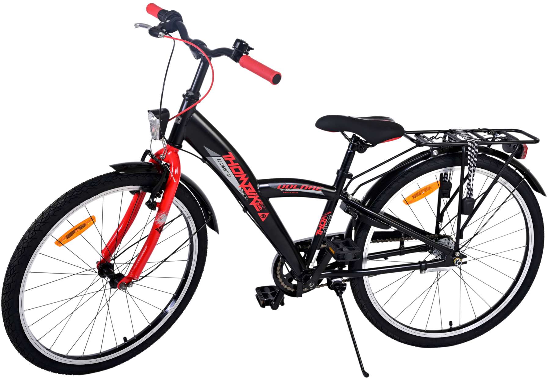 Volare Thombike Kinderfiets - Jongens - 24 inch - Rood - 3 versnellingen 10 Volare Thombike Kinderfiets - Jongens - 24 inch - Rood - 3 versnellingen - Afbeelding 10