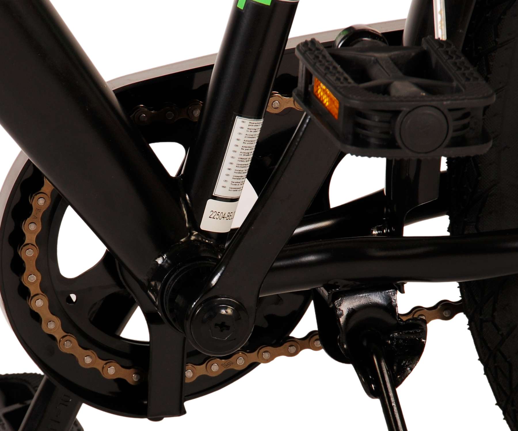 Volare Thombike Kinderfiets - Jongens - 24 inch - Zwart Groen 15 Volare Thombike Kinderfiets - Jongens - 24 inch - Zwart Groen - Afbeelding 15