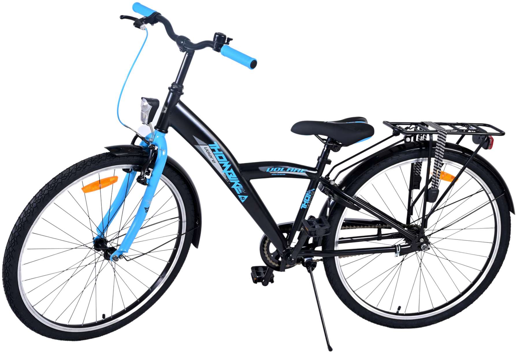 Volare Thombike Kinderfiets - Jongens - 26 inch - Zwart Blauw 14 Volare Thombike Kinderfiets - Jongens - 26 inch - Zwart Blauw - Afbeelding 14