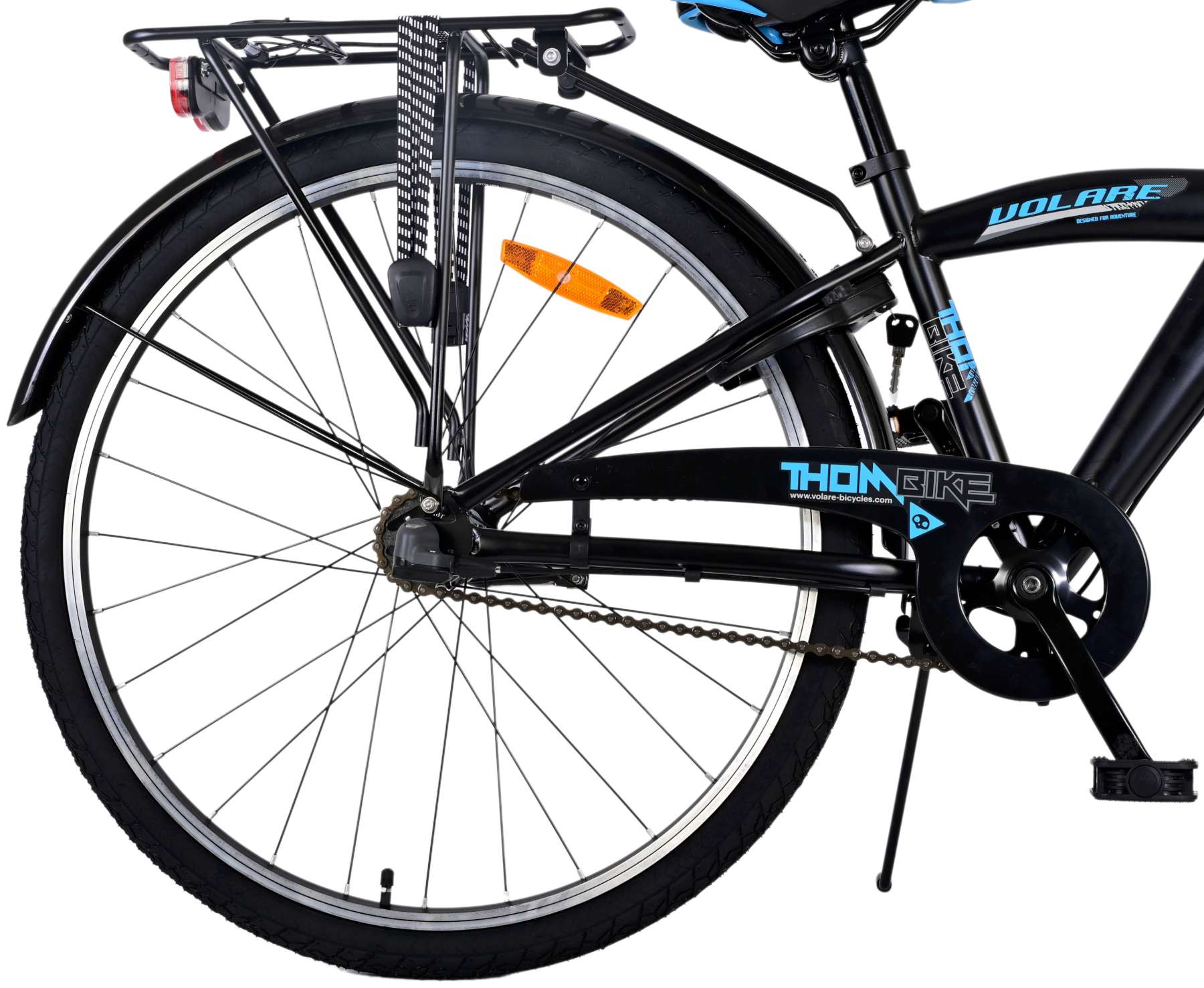 Volare Thombike Kinderfiets - Jongens - 26 inch - Zwart Blauw - 3 versnellingen 3 Volare Thombike Kinderfiets - Jongens - 26 inch - Zwart Blauw - 3 versnellingen - Afbeelding 3