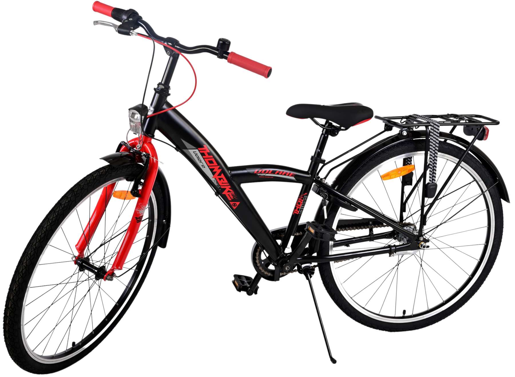 Volare Thombike Kinderfiets - Jongens - 26 inch - Zwart Rood - 3 versnellingen 10 Volare Thombike Kinderfiets - Jongens - 26 inch - Zwart Rood - 3 versnellingen - Afbeelding 10