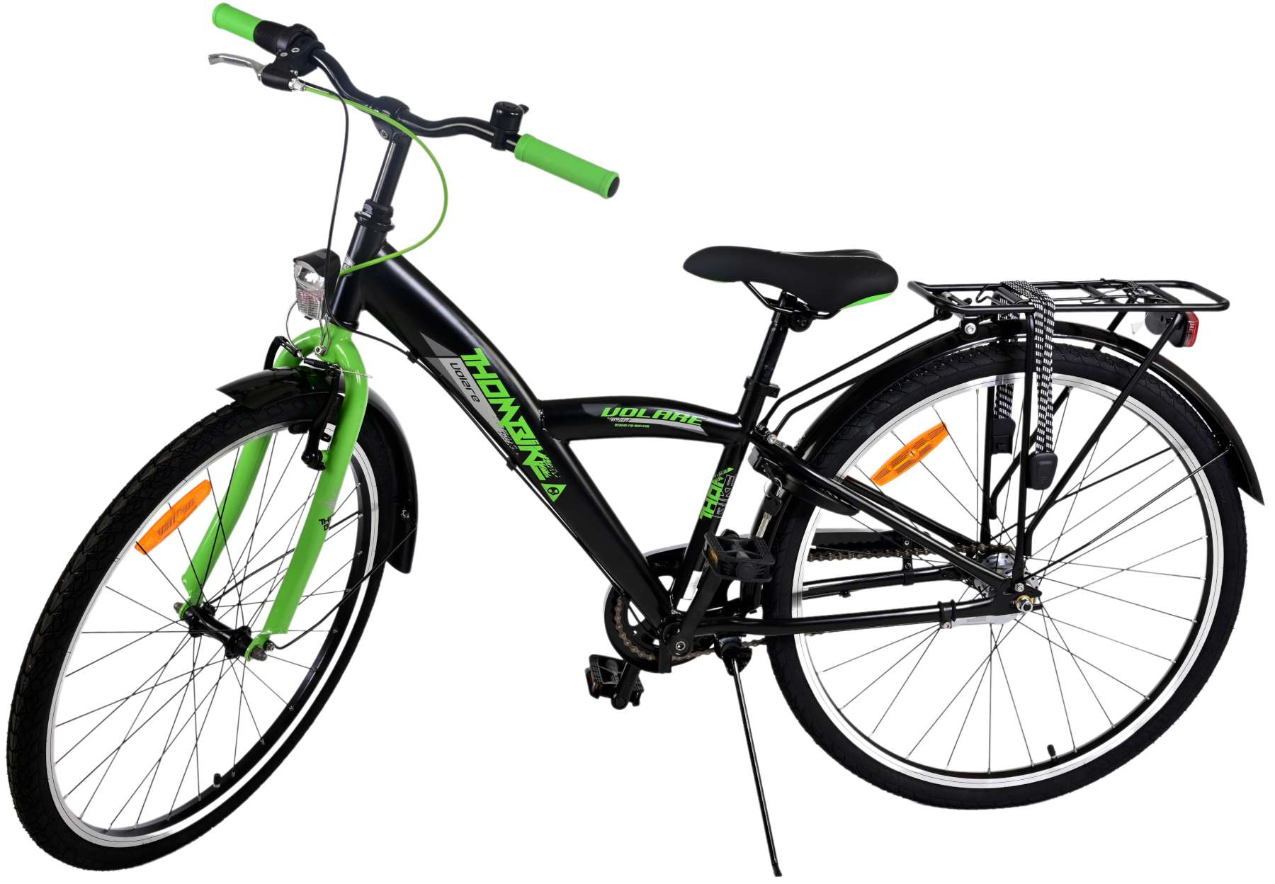 Volare Thombike Kinderfiets - Jongens - 26 inch - Zwart Groen - 3 versnellingen 10 Volare Thombike Kinderfiets - Jongens - 26 inch - Zwart Groen - 3 versnellingen - Afbeelding 10