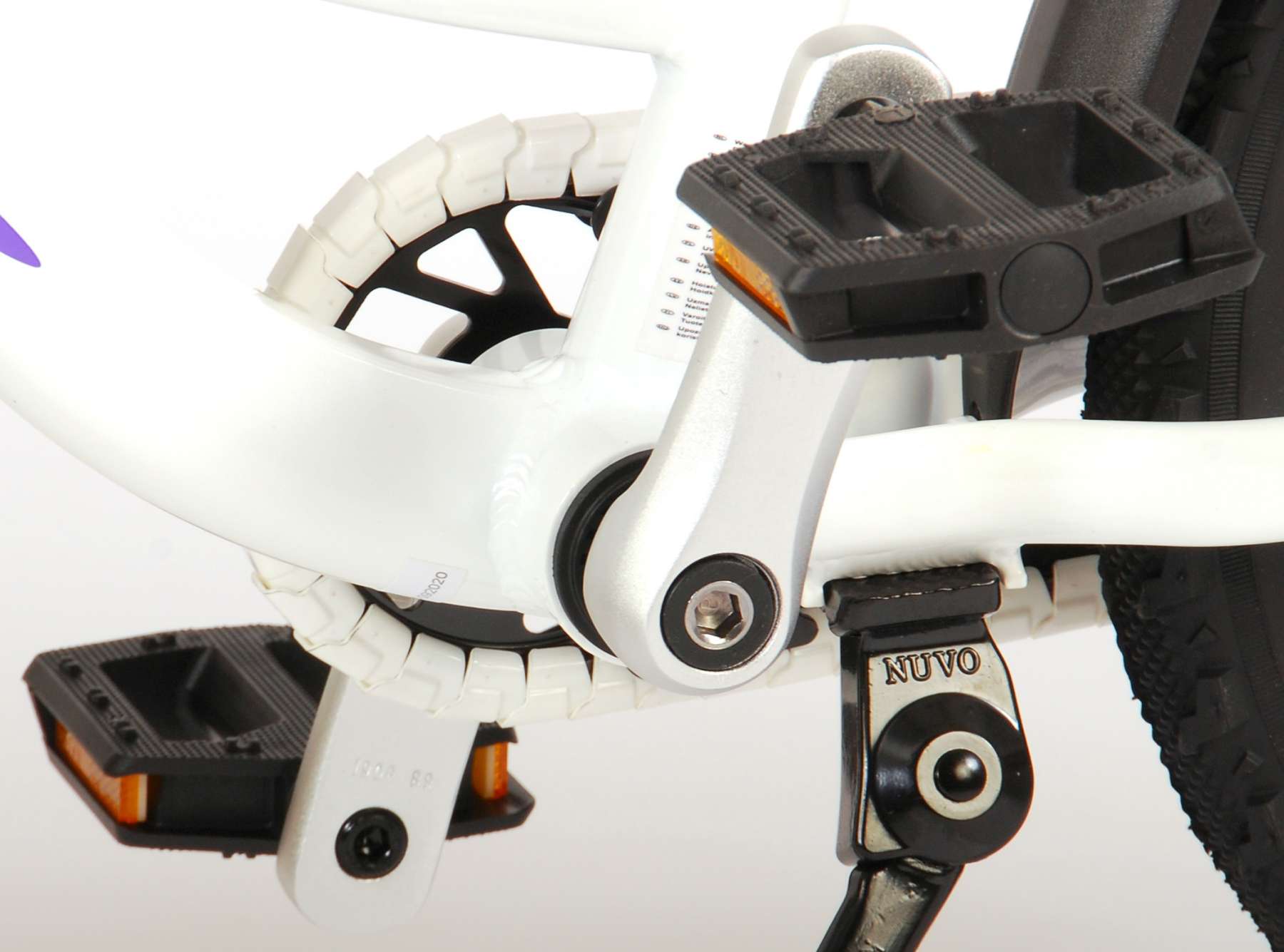 Volare Glamour Kinderfiets - Meisjes - 16 inch - Wit/Mint Groen - Prime Collection 14 Volare Glamour Kinderfiets - Meisjes - 16 inch - Wit/Mint Groen - Prime Collection - Afbeelding 14