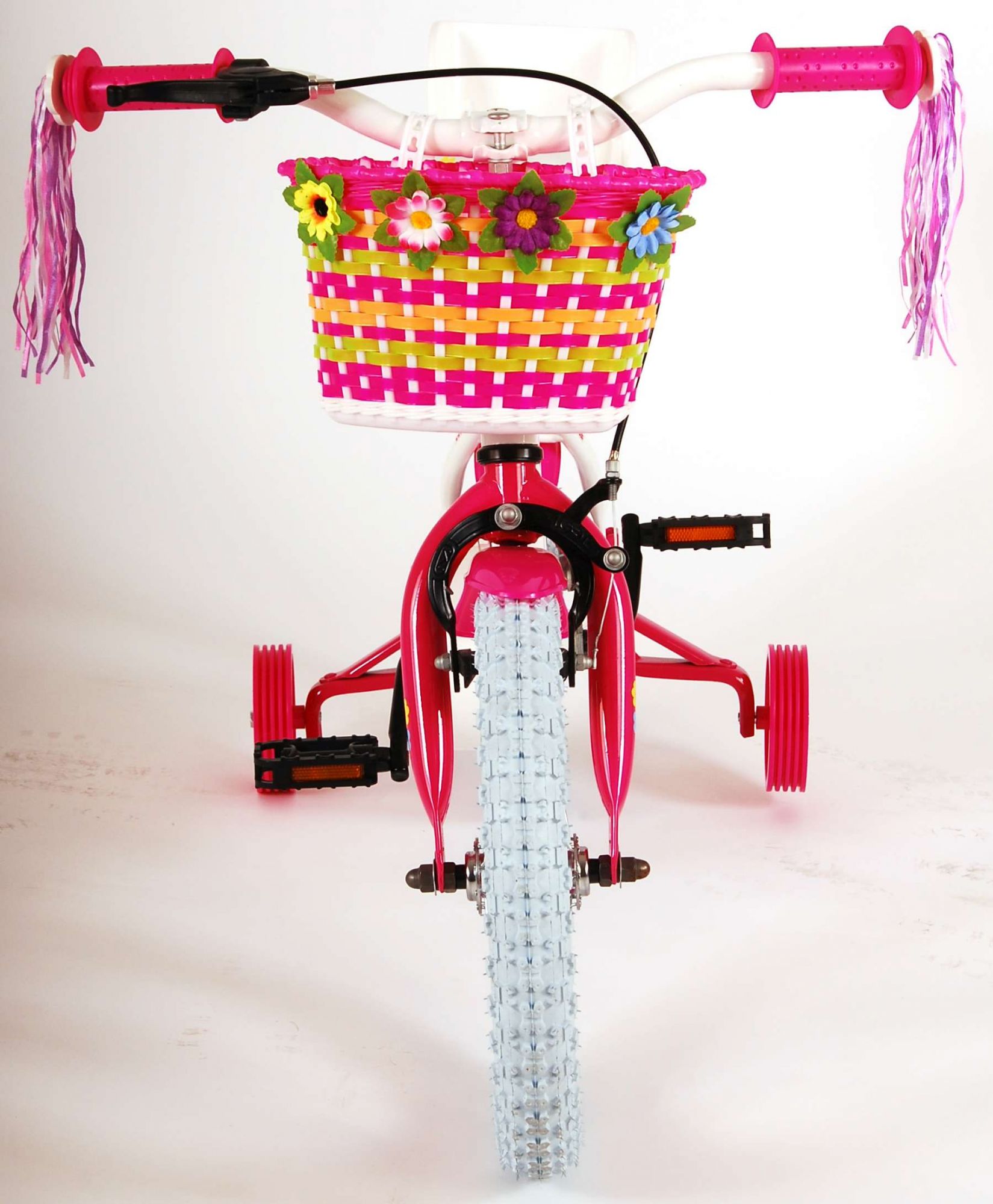 Volare Ashley Kinderfiets - Meisjes - 14 inch - Wit - 95% afgemonteerd 6 Volare Ashley Kinderfiets - Meisjes - 14 inch - Wit - 95% afgemonteerd - Afbeelding 6