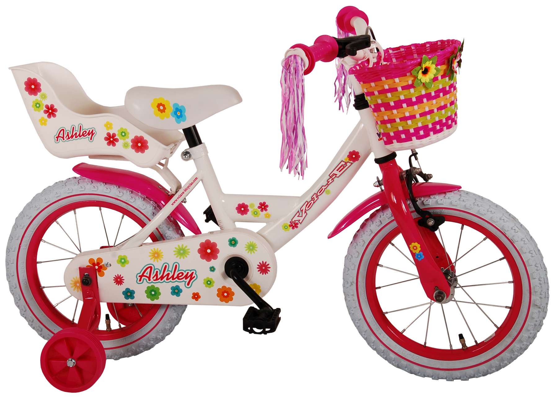 Volare Ashley Kinderfiets - Meisjes - 14 inch - Wit - 95% afgemonteerd 14 Volare Ashley Kinderfiets - Meisjes - 14 inch - Wit - 95% afgemonteerd - Afbeelding 14