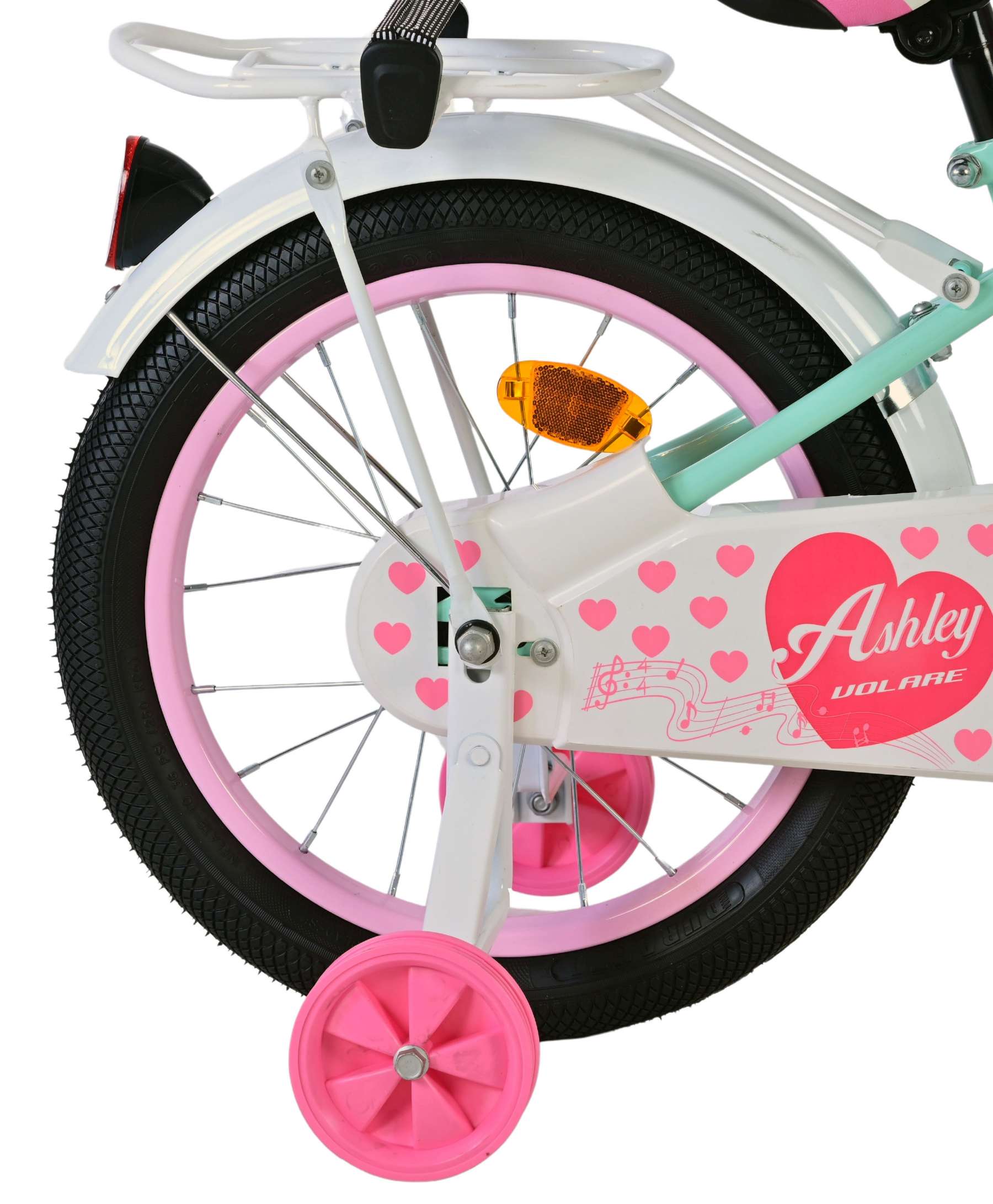 Volare Ashley Kinderfiets - Meisjes - 16 inch - Groen 2 Volare Ashley Kinderfiets - Meisjes - 16 inch - Groen - Afbeelding 2