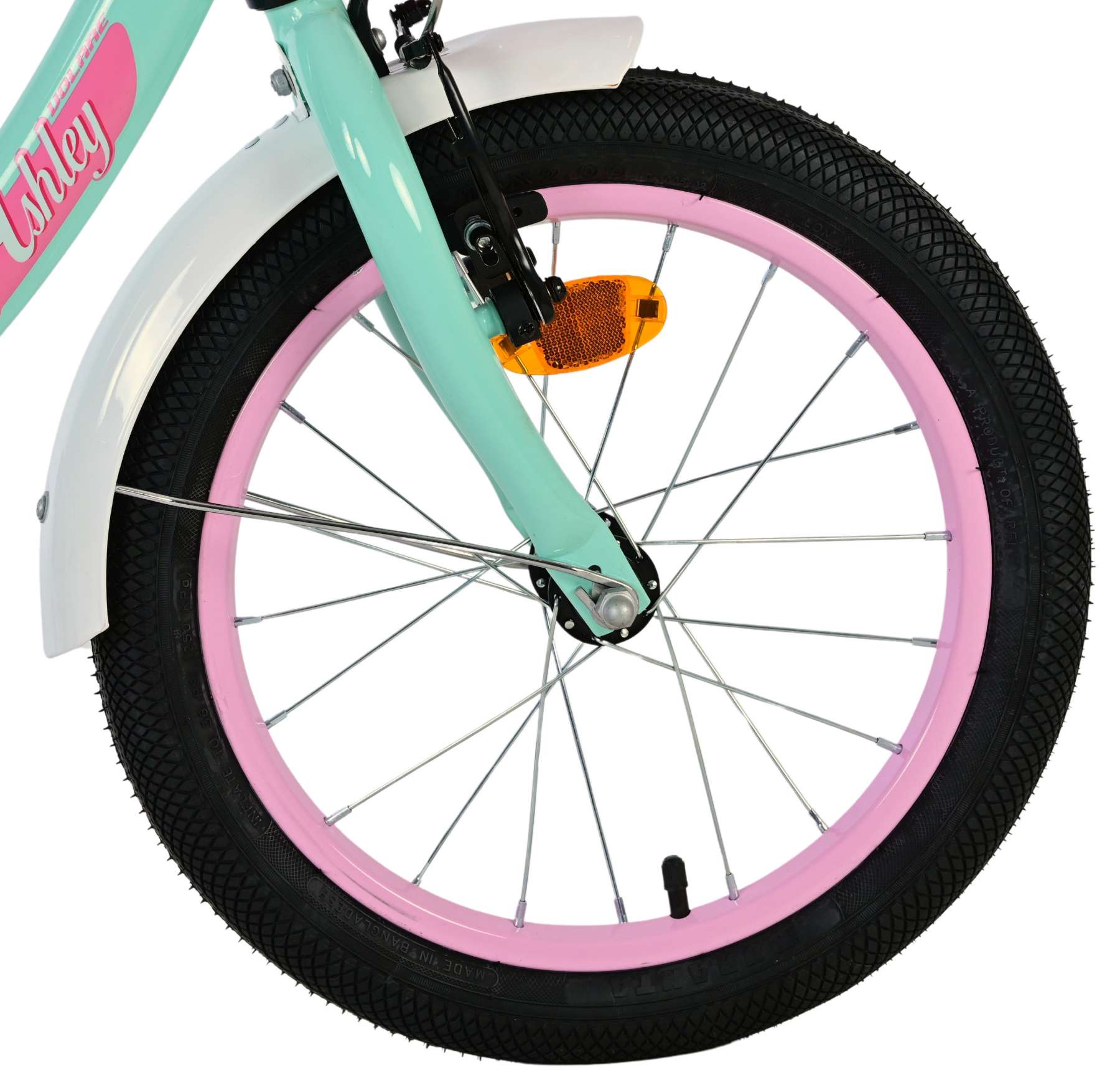 Volare Ashley Kinderfiets - Meisjes - 16 inch - Groen 3 Volare Ashley Kinderfiets - Meisjes - 16 inch - Groen - Afbeelding 3