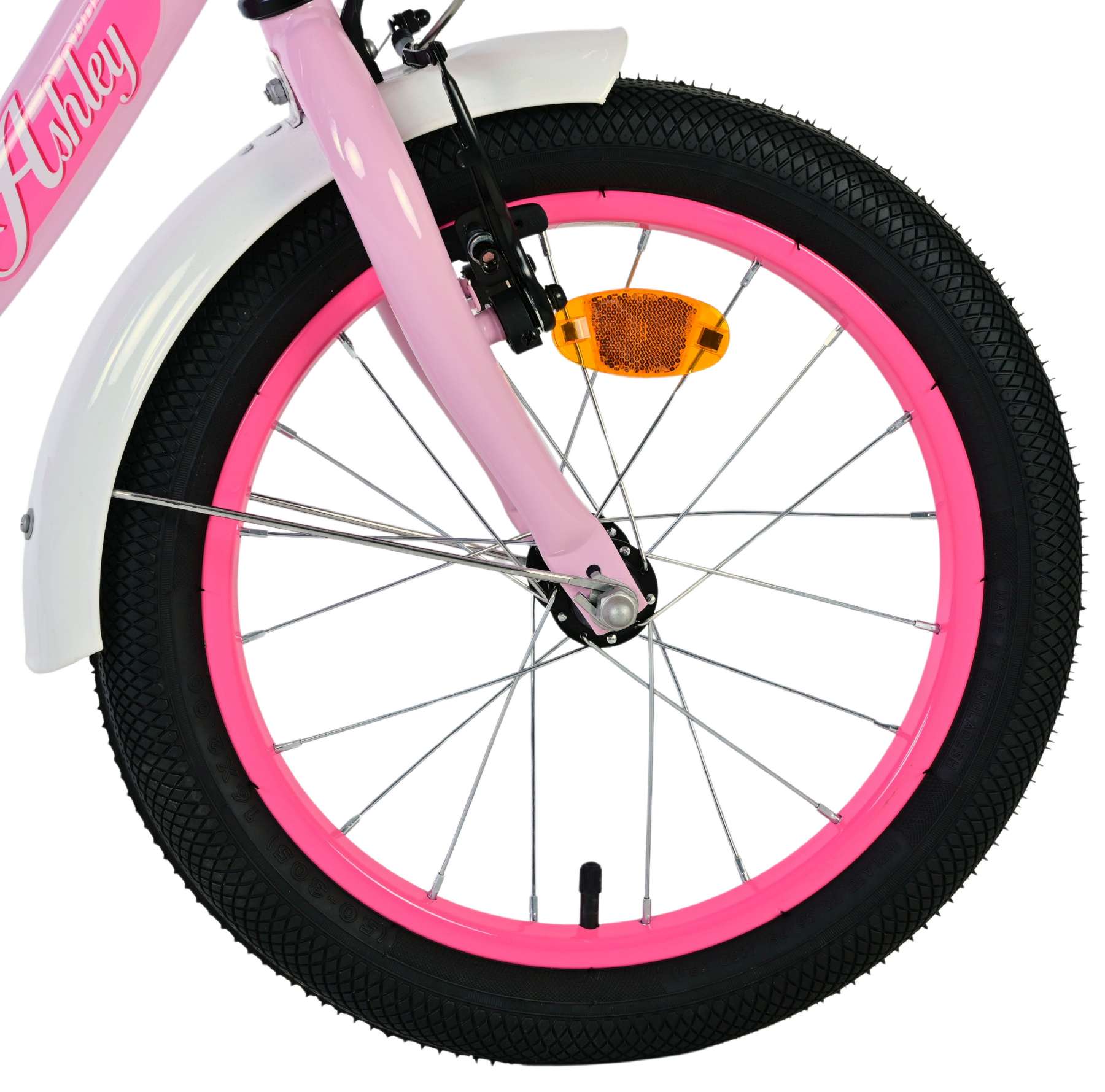 Volare Ashley Kinderfiets - Meisjes - 16 inch - Roze 4 Volare Ashley Kinderfiets - Meisjes - 16 inch - Roze - Afbeelding 4