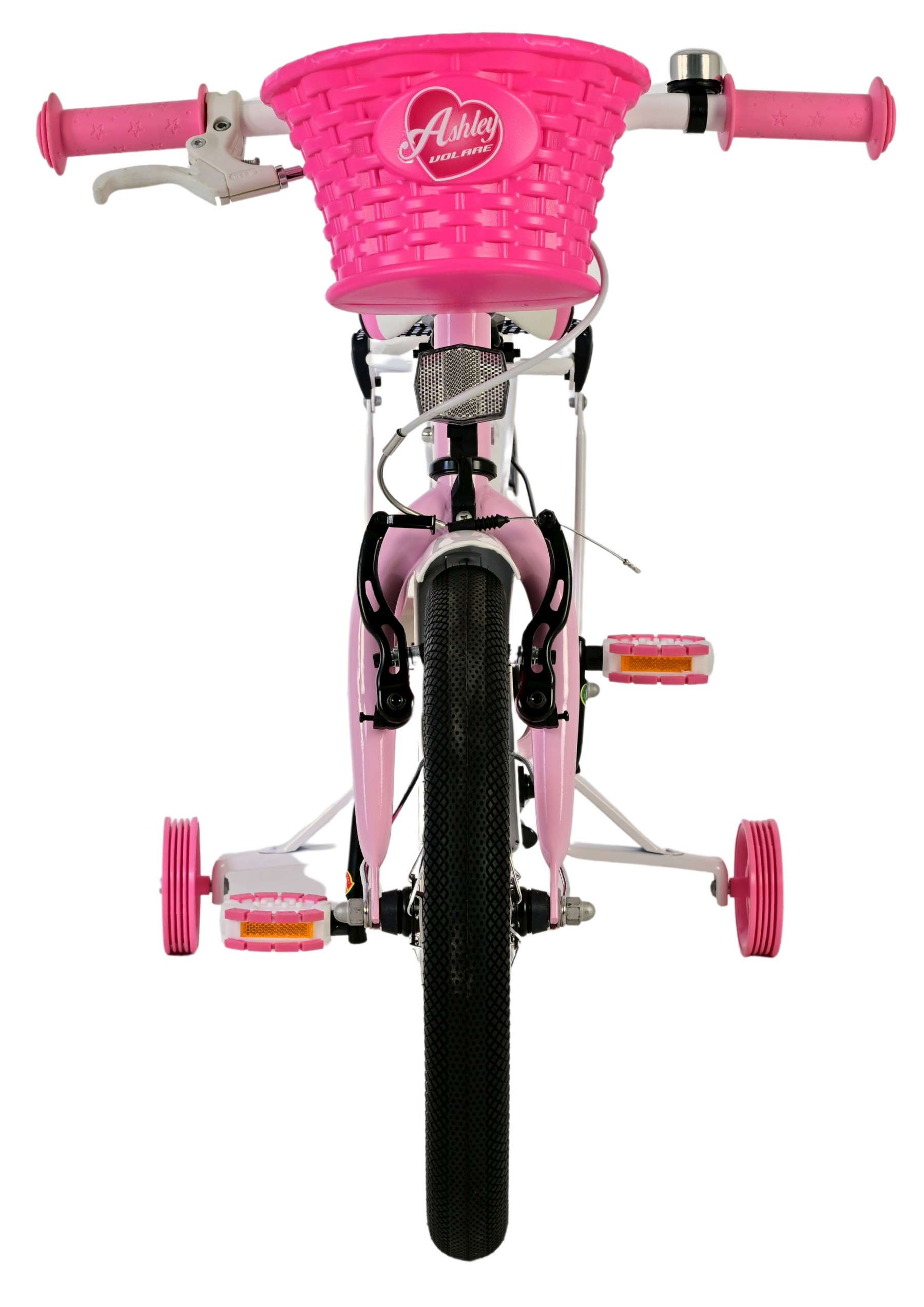 Volare Ashley Kinderfiets - Meisjes - 16 inch - Roze 7 Volare Ashley Kinderfiets - Meisjes - 16 inch - Roze - Afbeelding 7