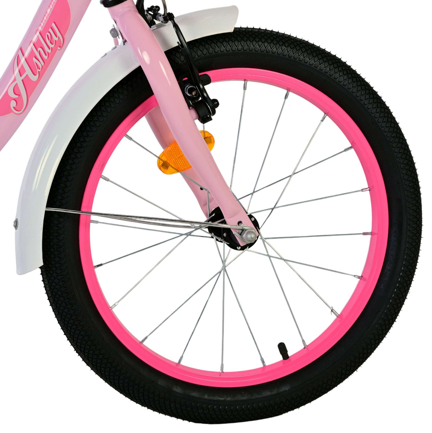 Volare Ashley Kinderfiets - Meisjes - 18 inch - Roze 4 Volare Ashley Kinderfiets - Meisjes - 18 inch - Roze - Afbeelding 4