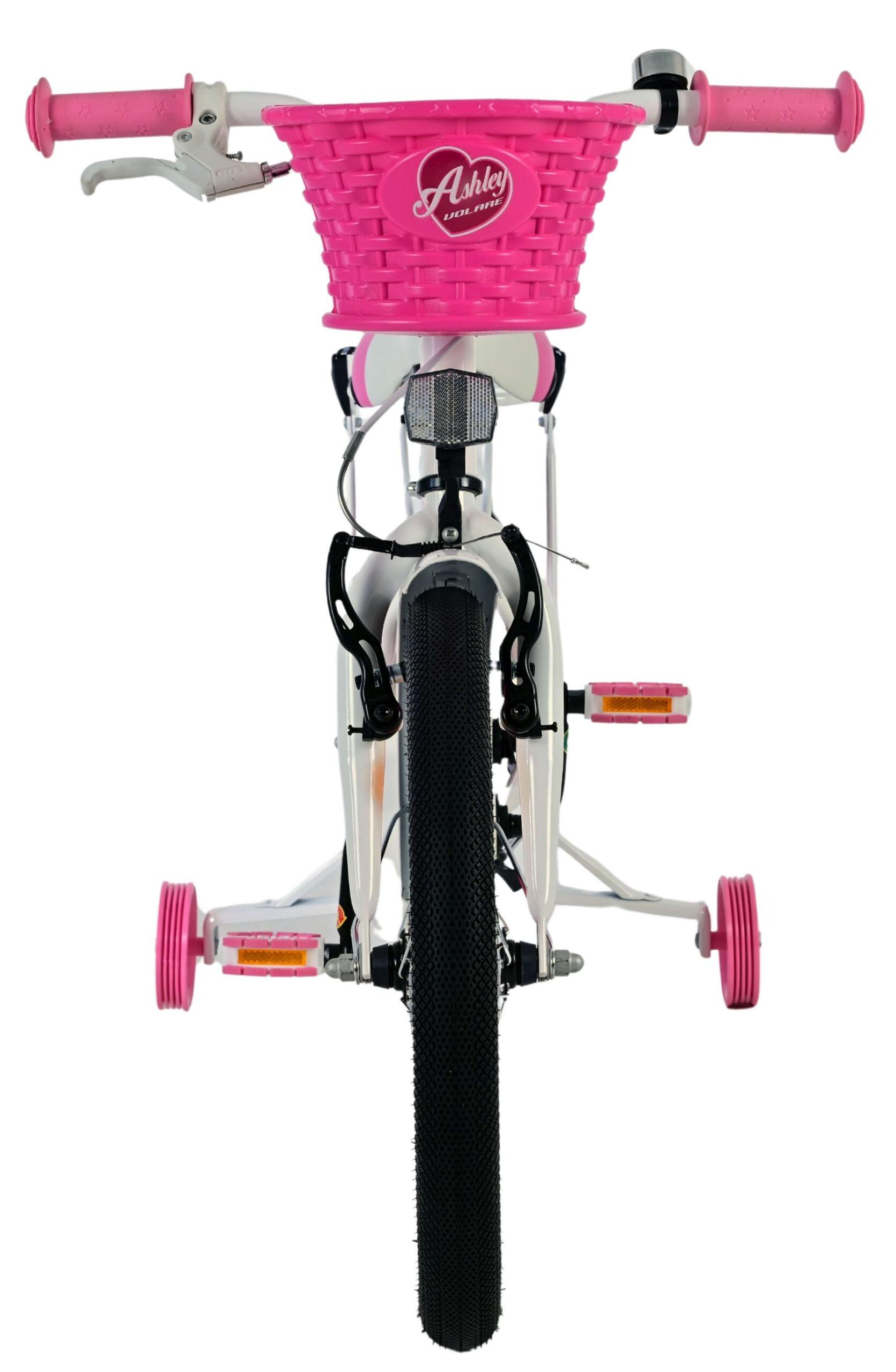 Volare Ashley Kinderfiets - Meisjes - 18 inch - Wit 7 Volare Ashley Kinderfiets - Meisjes - 18 inch - Wit - Afbeelding 7