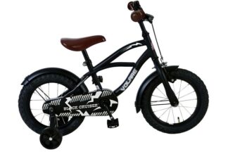 Volare Black Cruiser Kinderfiets - Jongens - 14 inch - Zwart - 95% afgemonteerd